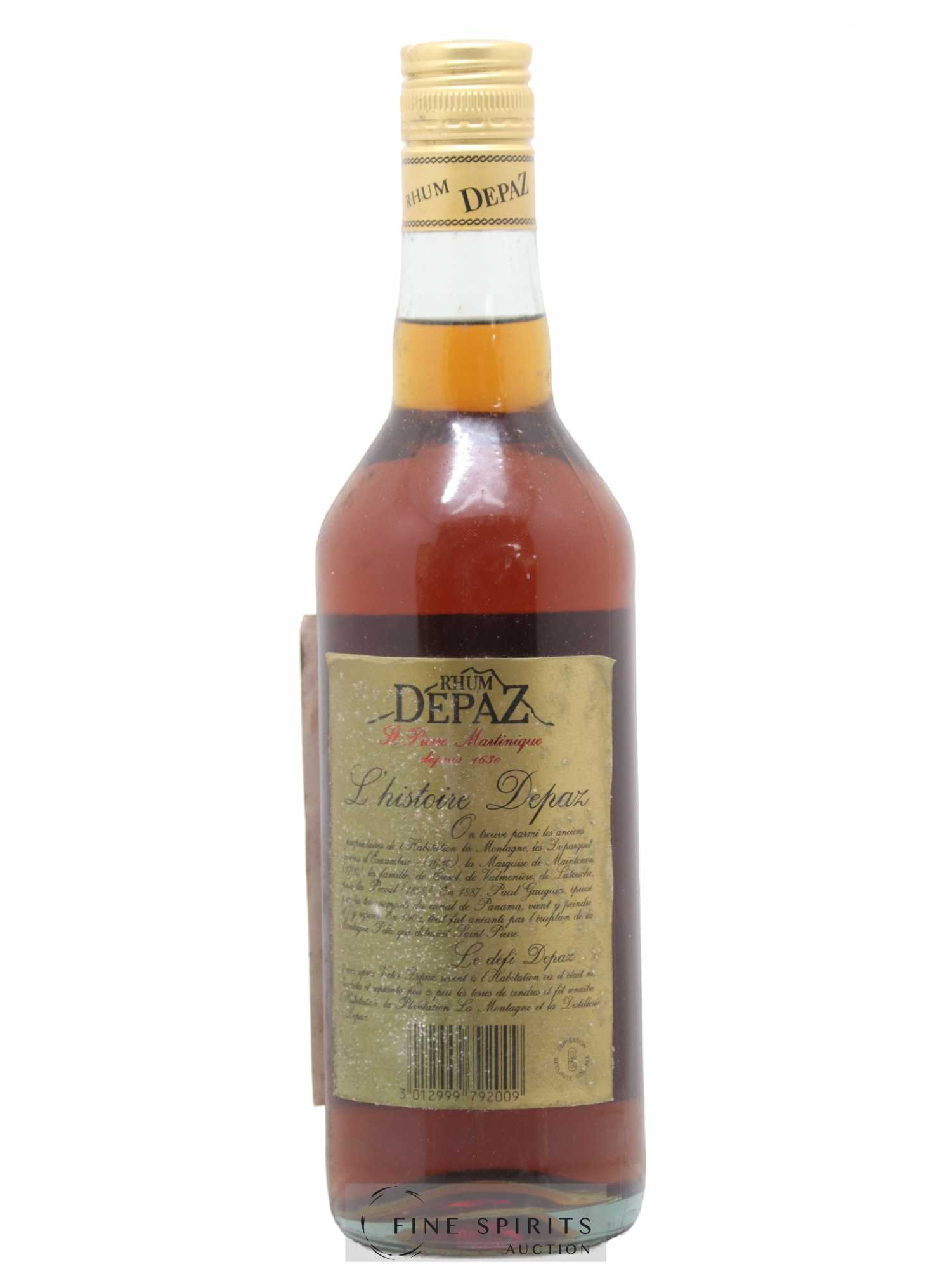 Depaz 1979 Of. Plantations de la Montagne Pelée - Lot de 1 bouteille - 2