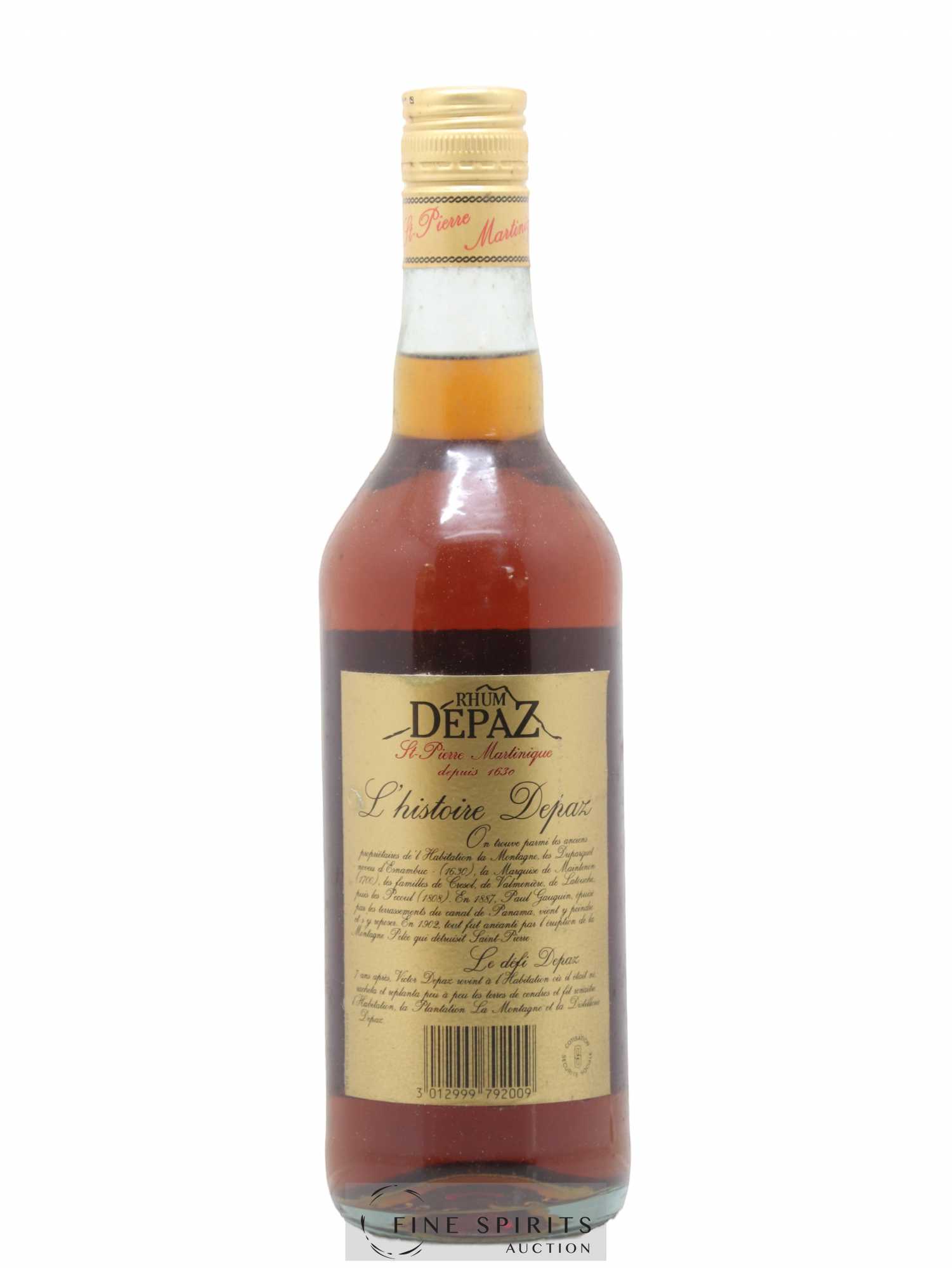 Depaz 1979 Of. Plantations de la Montagne Pelée - Lot de 1 bouteille - 2