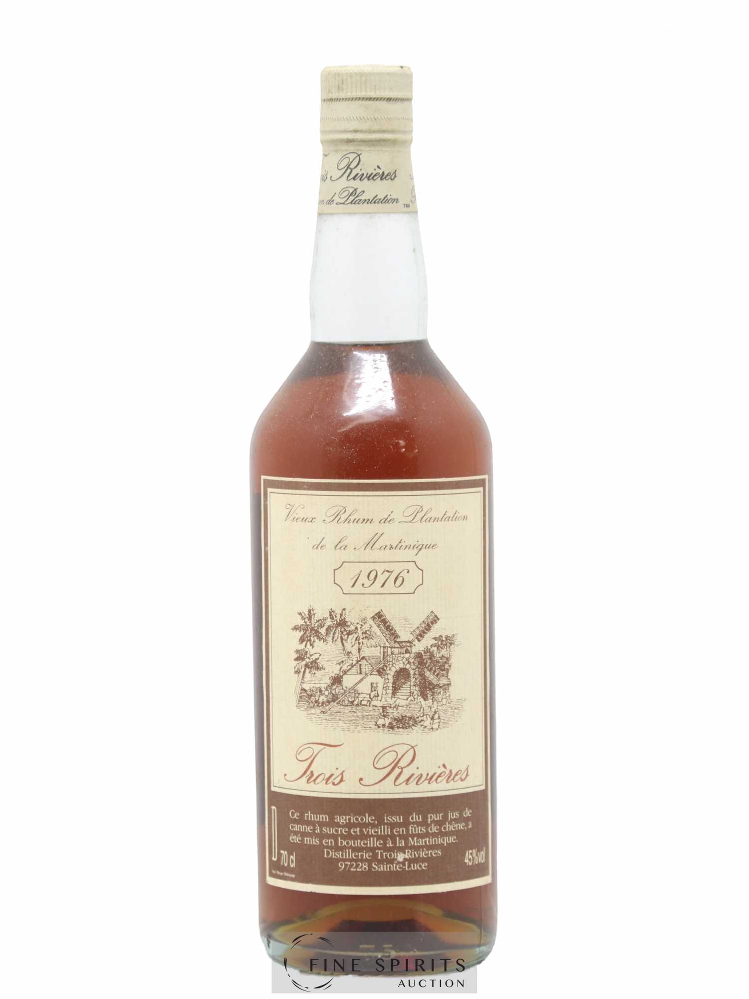 Trois Rivières 1976 Of. Label Rouge - Posten von 1 Flasche - 1
