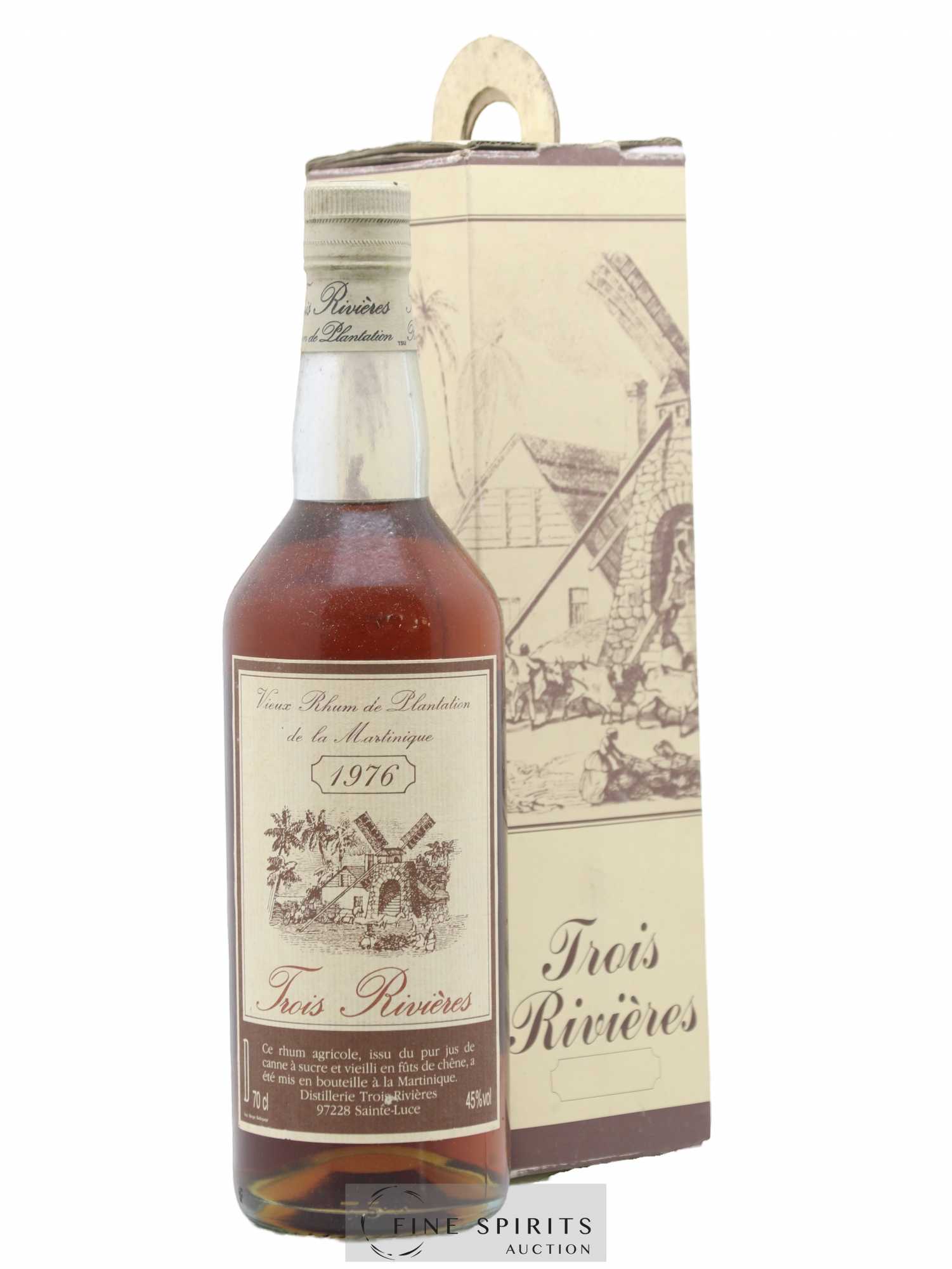 Trois Rivières 1976 Of. Label Rouge - Posten von 1 Flasche - 0