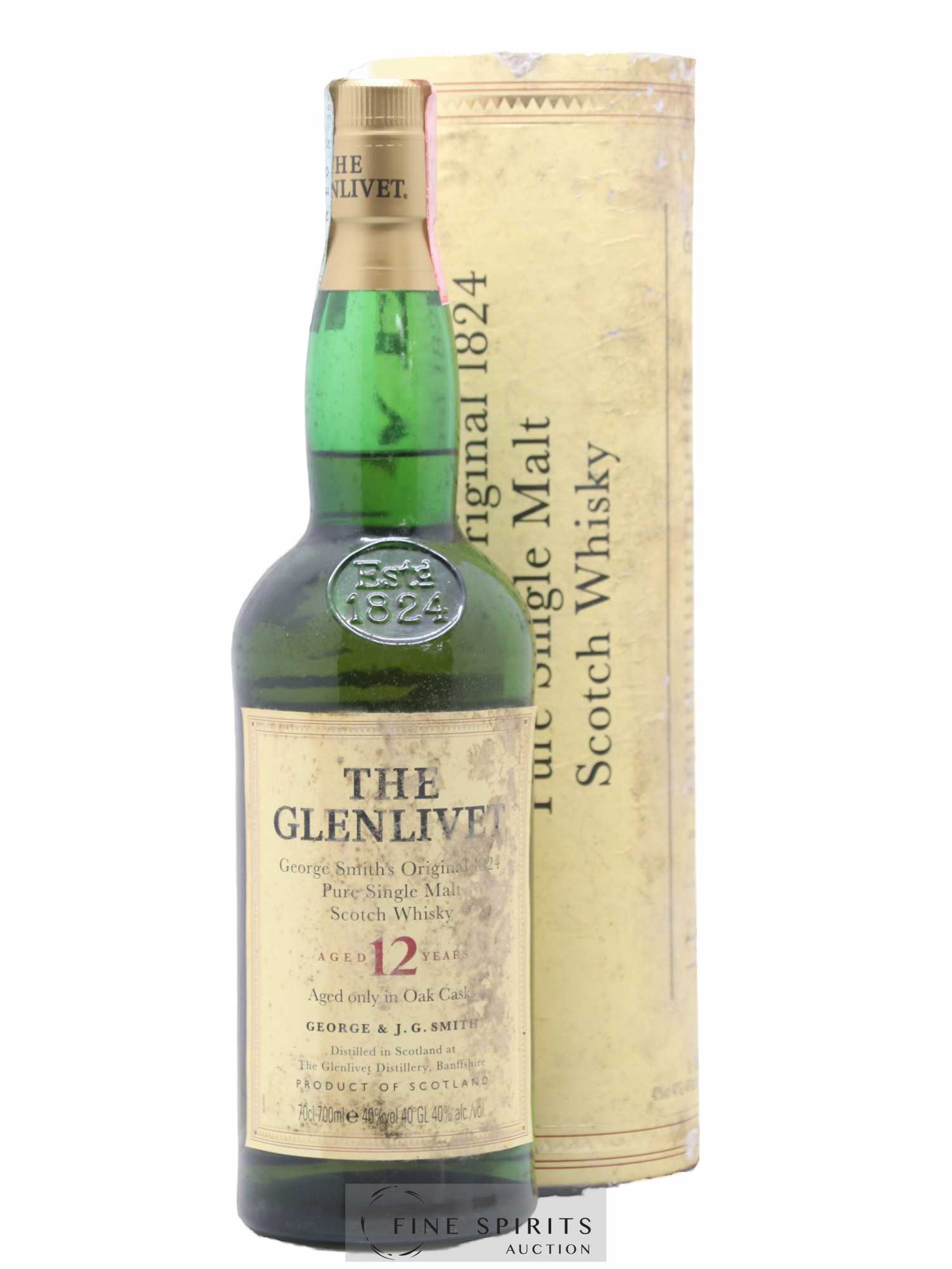 Buy Glenlivet (The) 12 years Of. George Smith's Original 1824 Oak