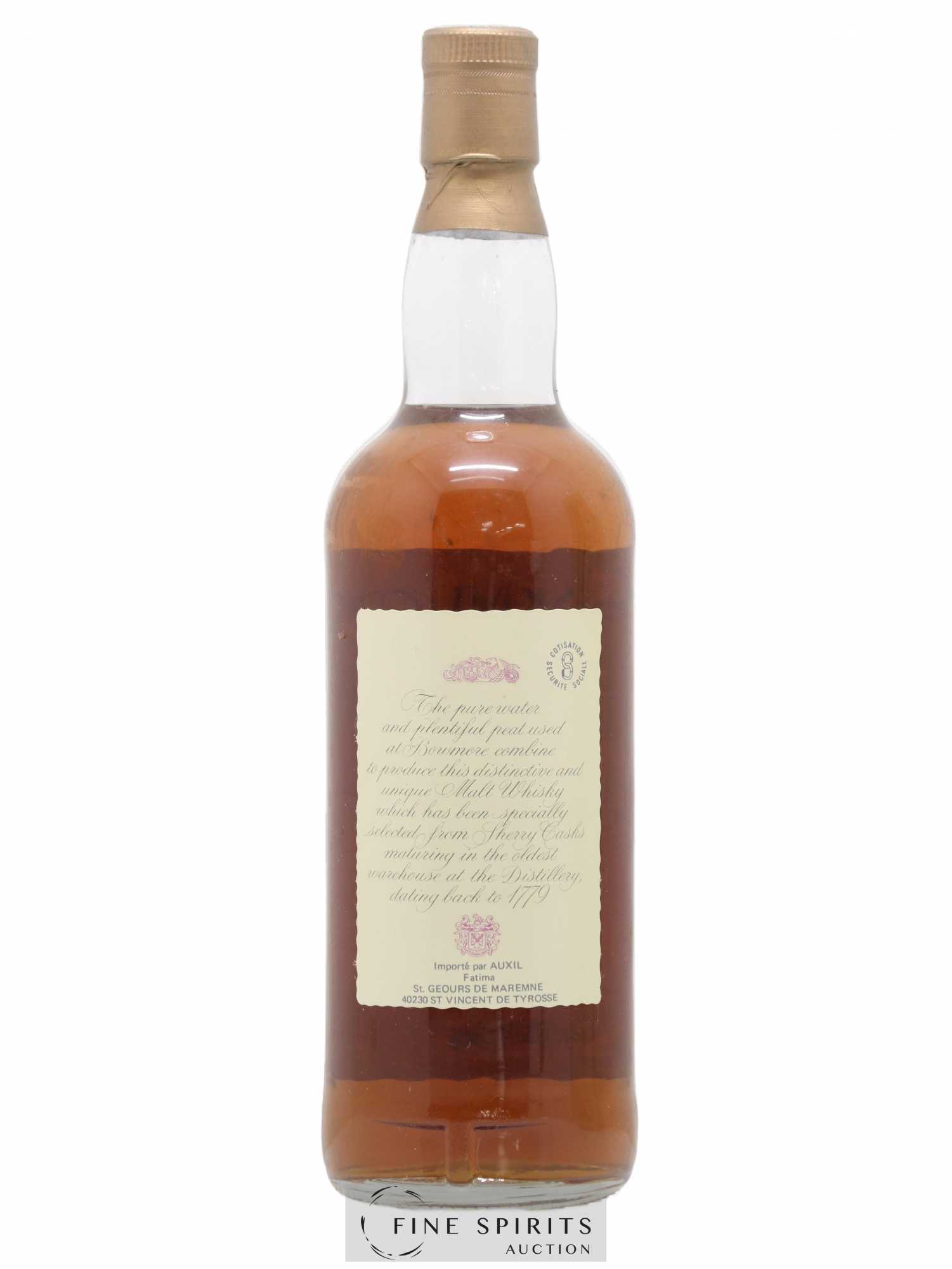 Bowmore 1969 Of. Selected Sherry Casks Auxil import - Lot de 1 bouteille - 2