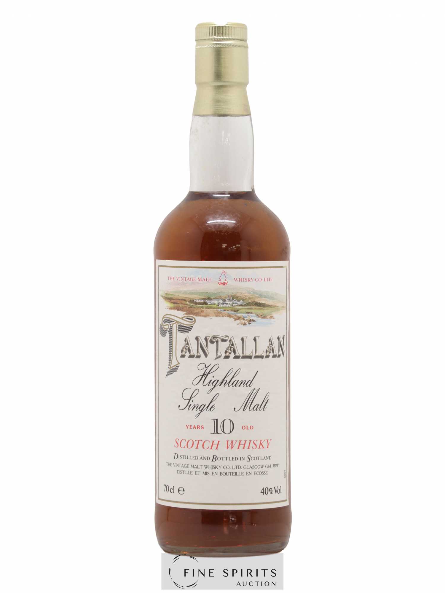 Tantallan 10 years The Vintage Malt Whisky Co. Ltd. - Lot de 1 bouteille - 1