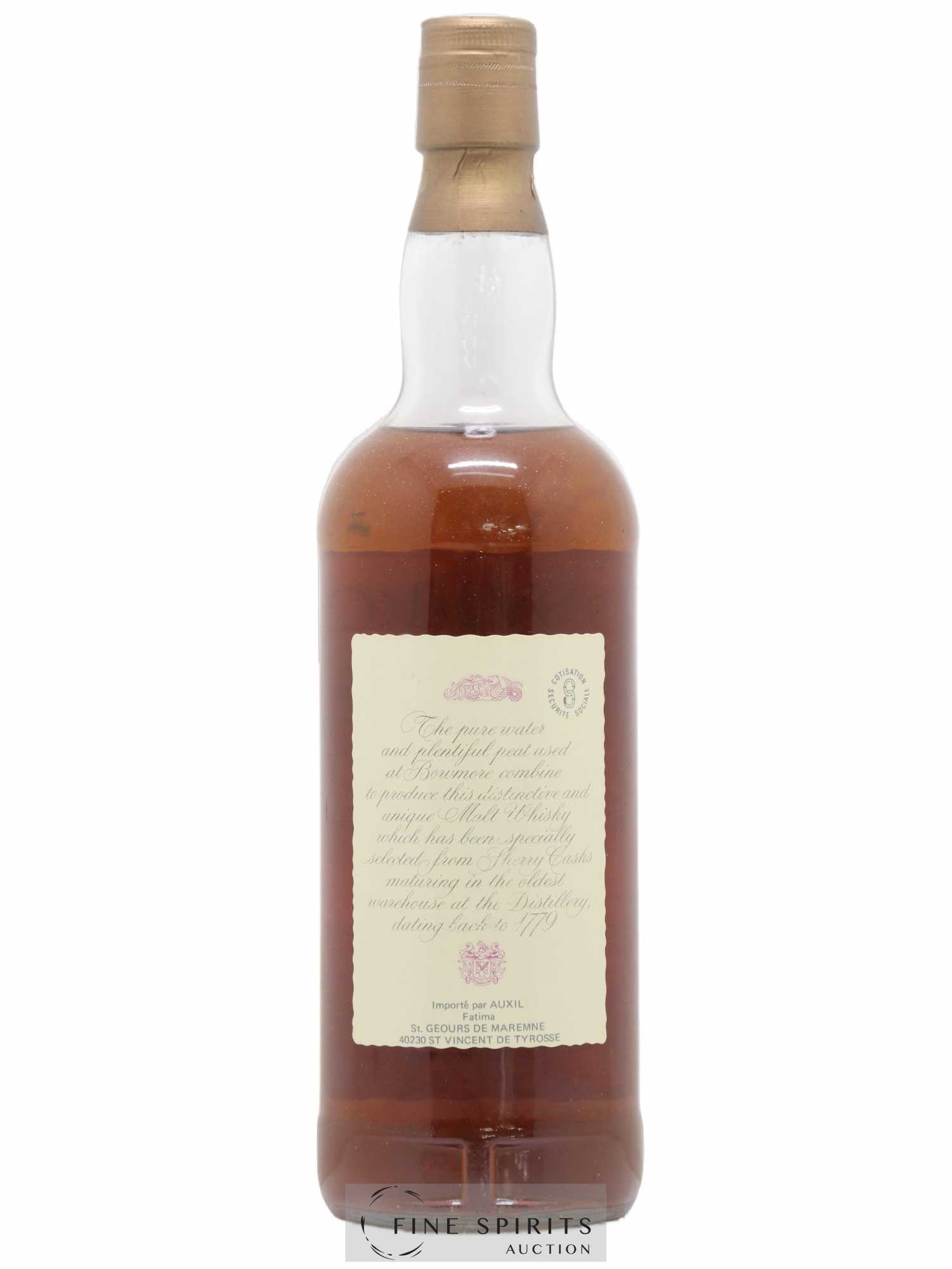 Bowmore 1974 Of. Selected Sherry Casks Auxil import - Lot de 1 bouteille - 1