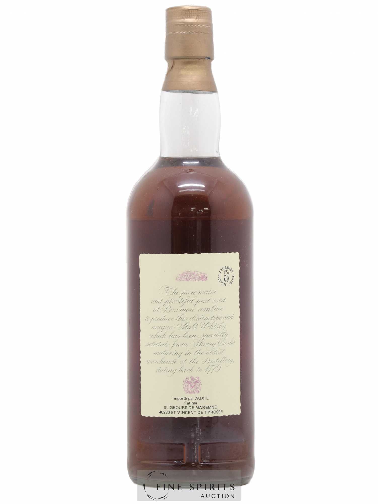 Bowmore 1974 Of. Selected Sherry Casks Auxil import - Lot de 1 bouteille - 1