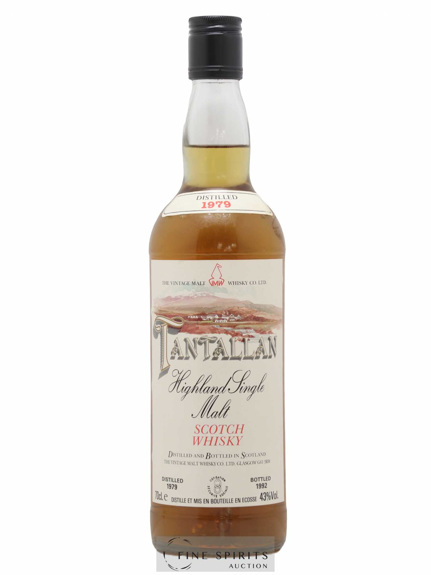 Tantallan 1979 The Vintage Malt Whisky Co. Ltd. bottled 1992 Auxil Import - Lot de 1 bouteille - 1
