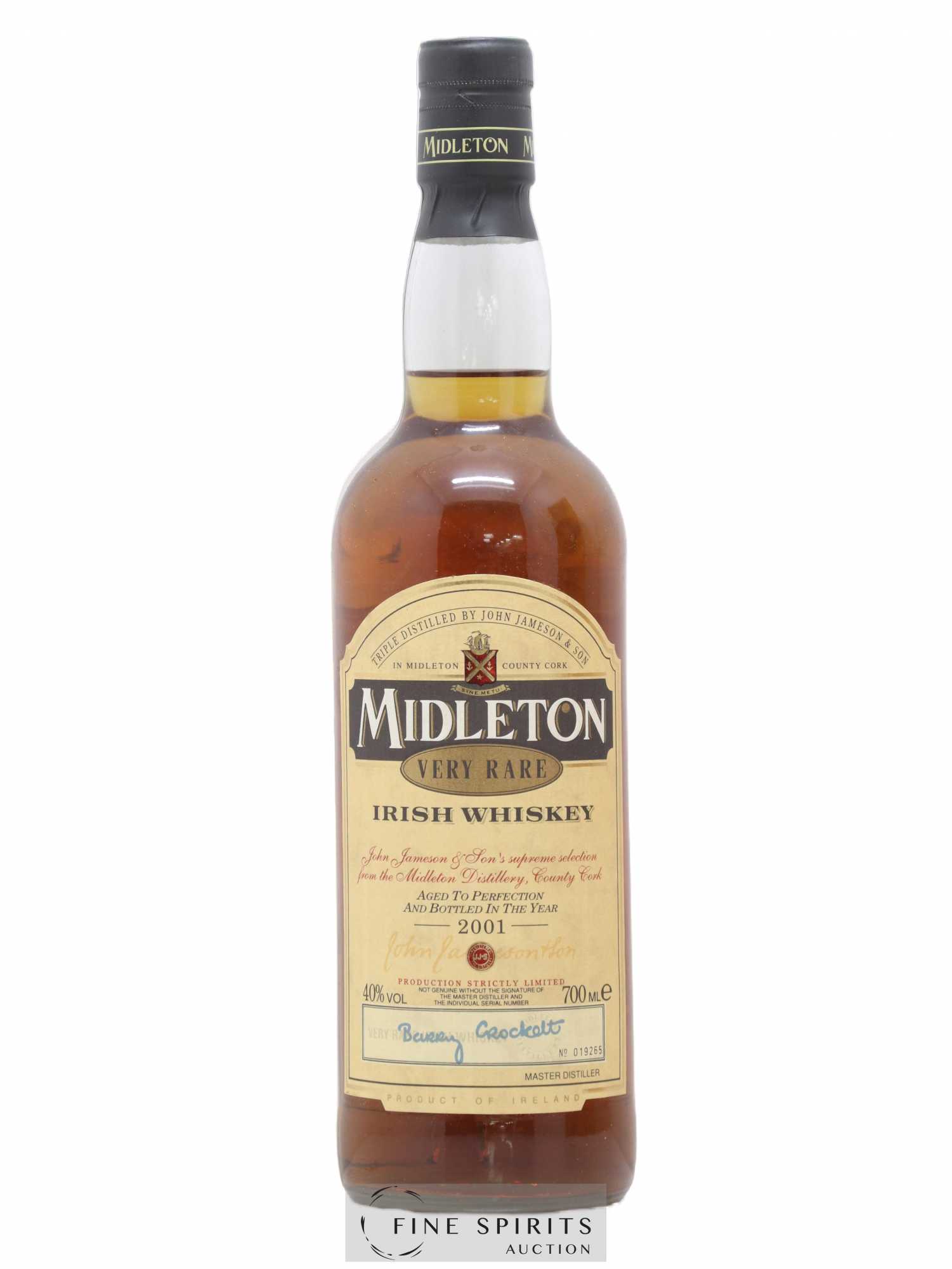 Midleton Of. Very Rare bottled 2001 Strictly Limited - Lot of 1 bottle - 1
