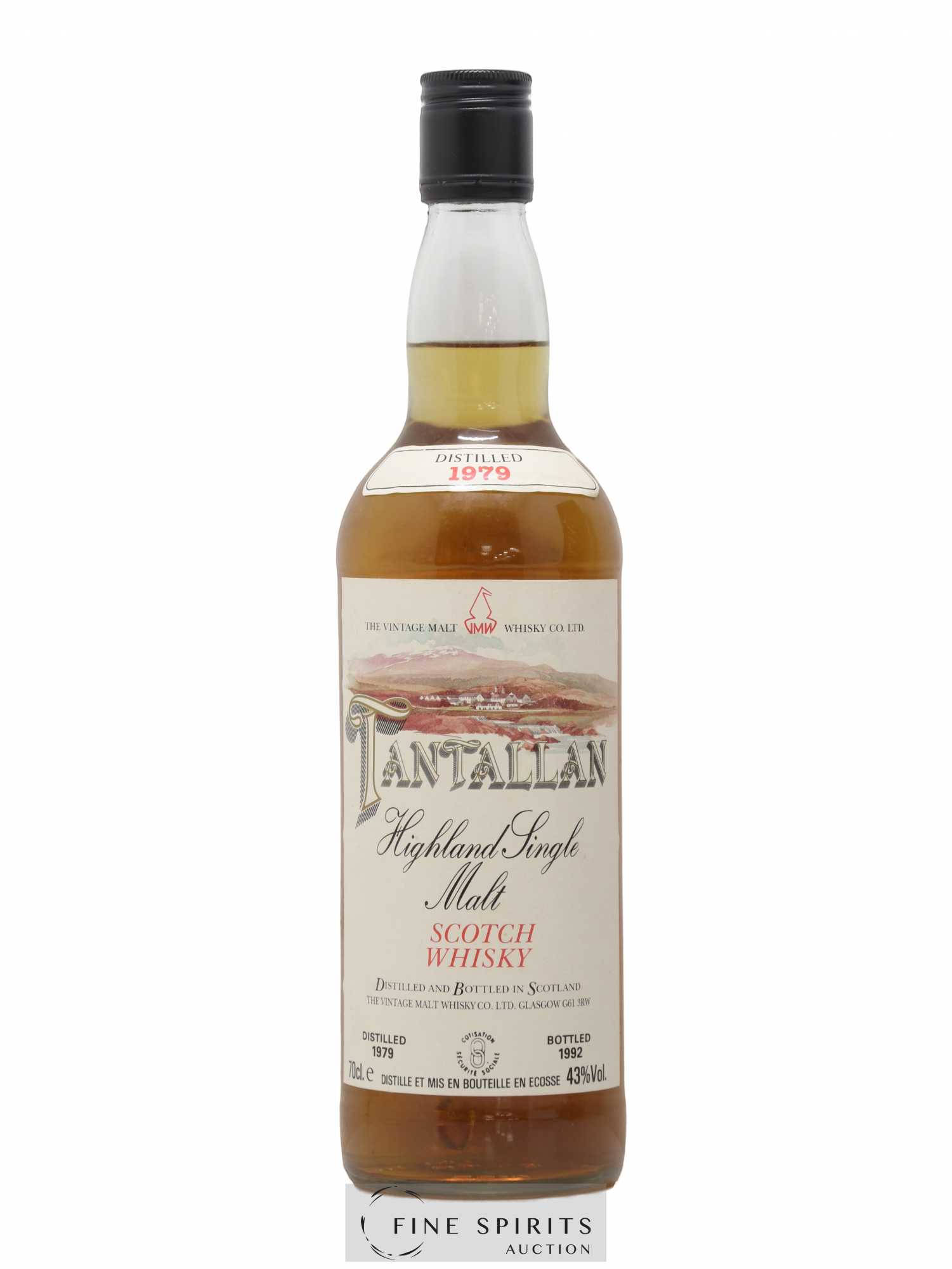 Tantallan 1979 The Vintage Malt Whisky Co. Ltd. bottled 1992 Auxil Import - Lot de 1 bouteille - 1