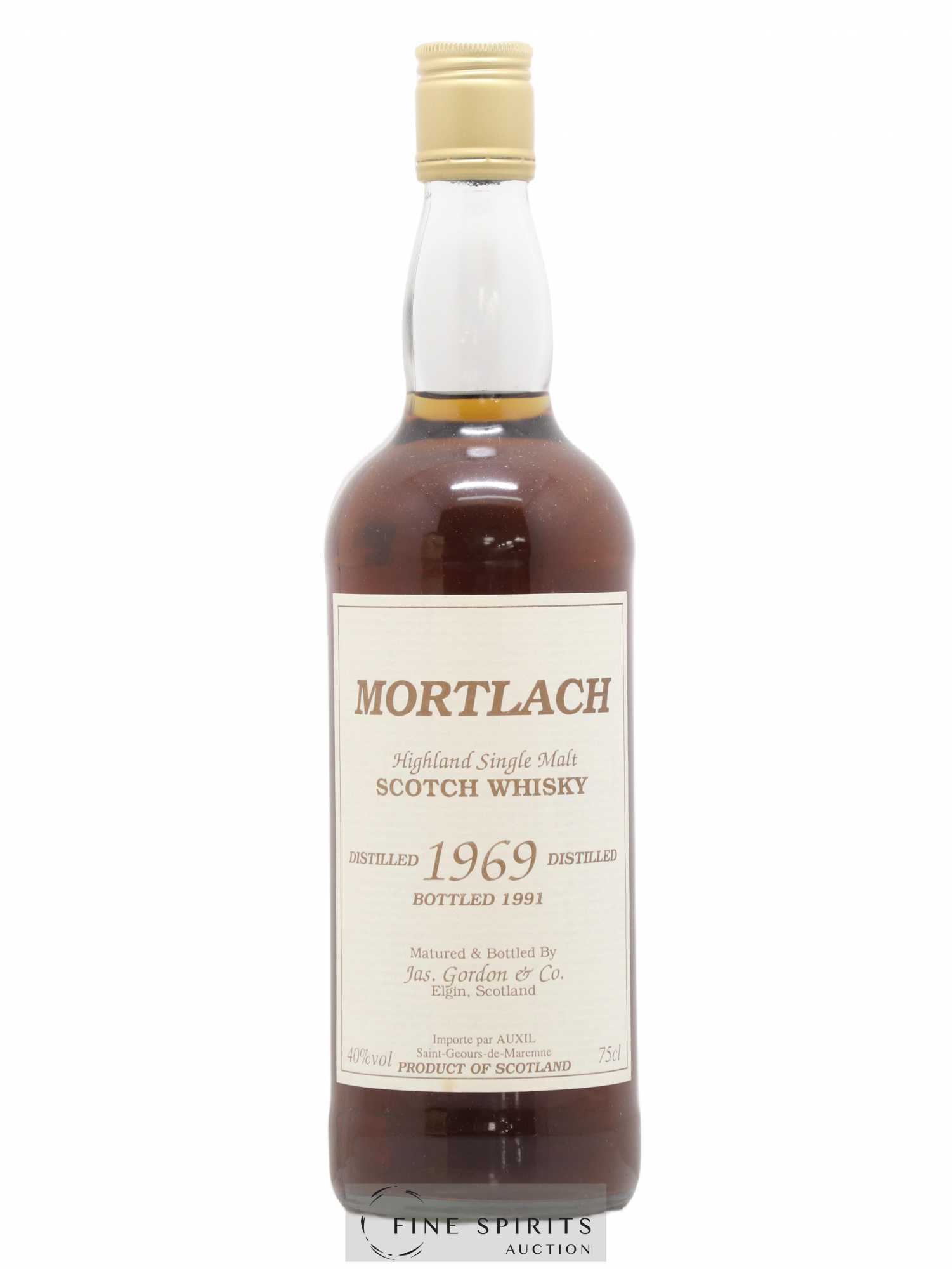 Mortlach 1969 Jas. Gordon & Co bottled 1991 Auxil import - Lot de 1 bouteille - 1