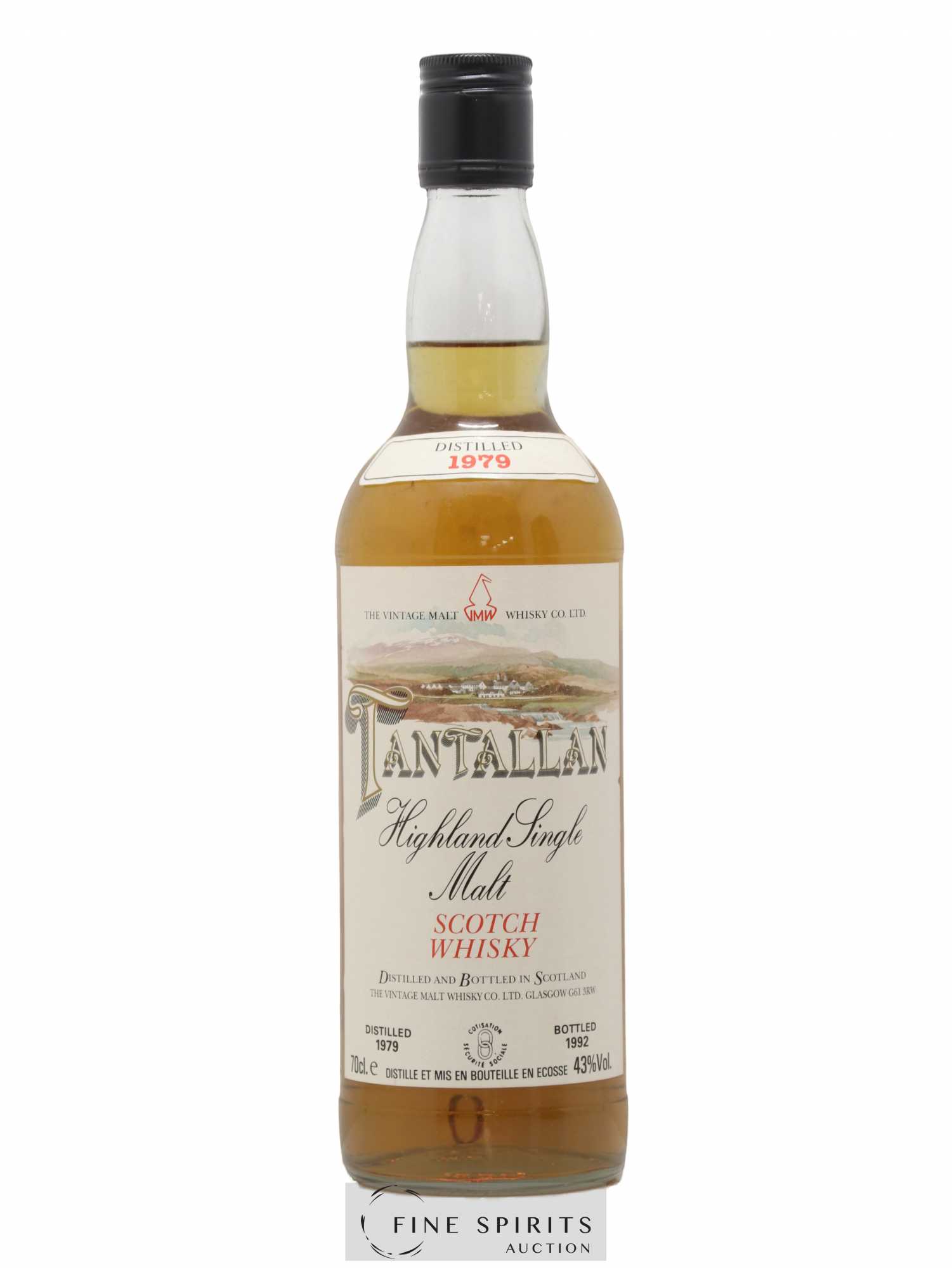 Tantallan 1979 The Vintage Malt Whisky Co. Ltd. bottled 1992 Auxil Import - Lot de 1 bouteille - 1