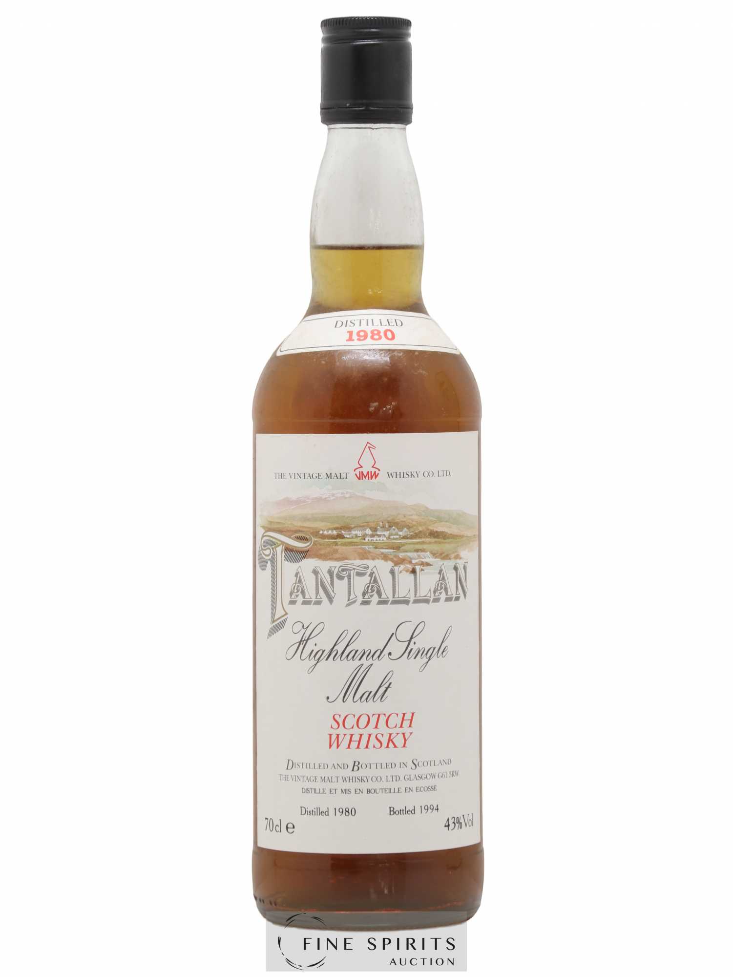 Tantallan 1980 The Vintage Malt Whisky Co. Ltd. bottled 1994 - Lot de 1 bouteille - 1