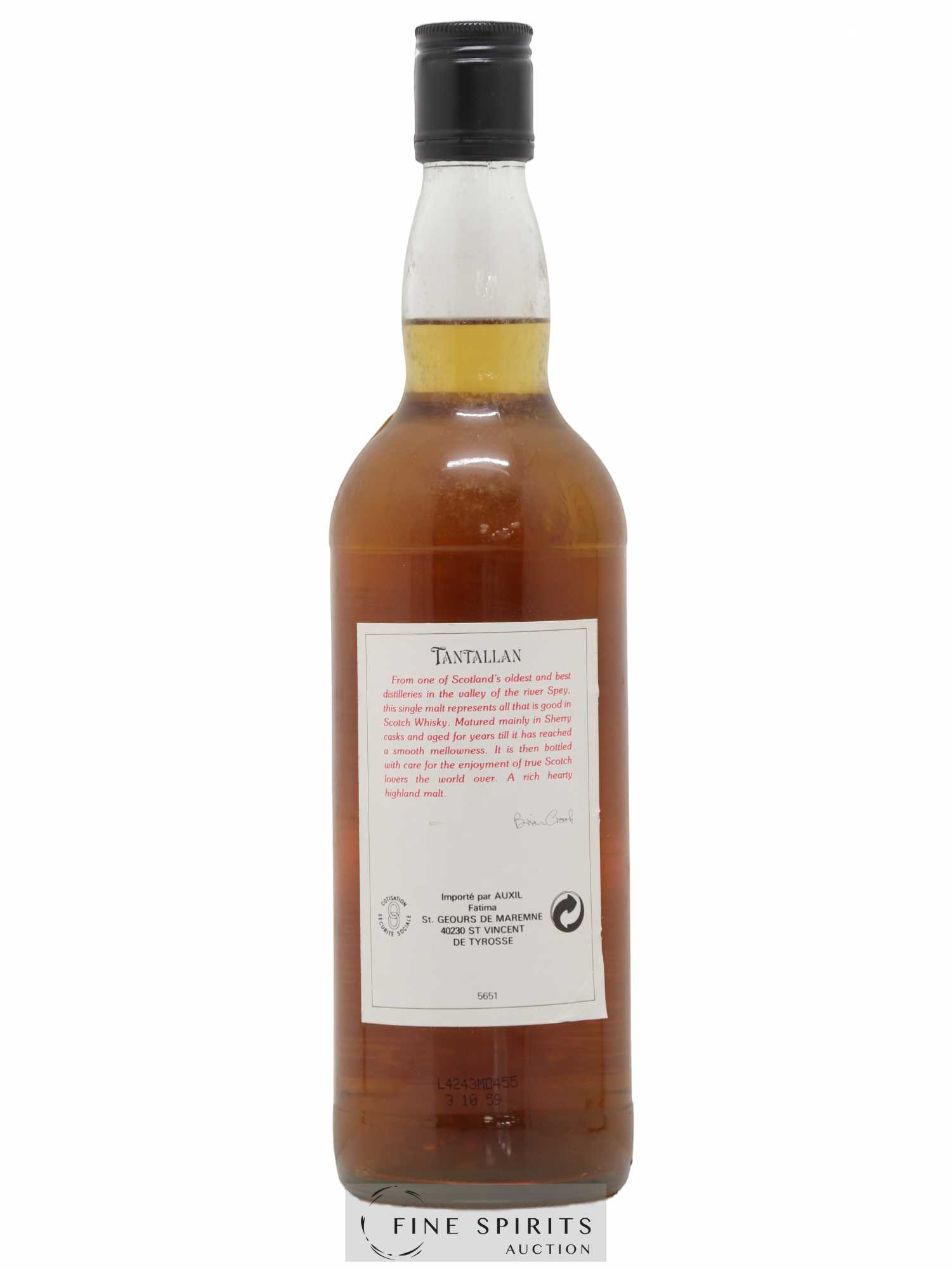 Tantallan 1980 The Vintage Malt Whisky Co. Ltd. bottled 1994 - Lot de 1 bouteille - 2