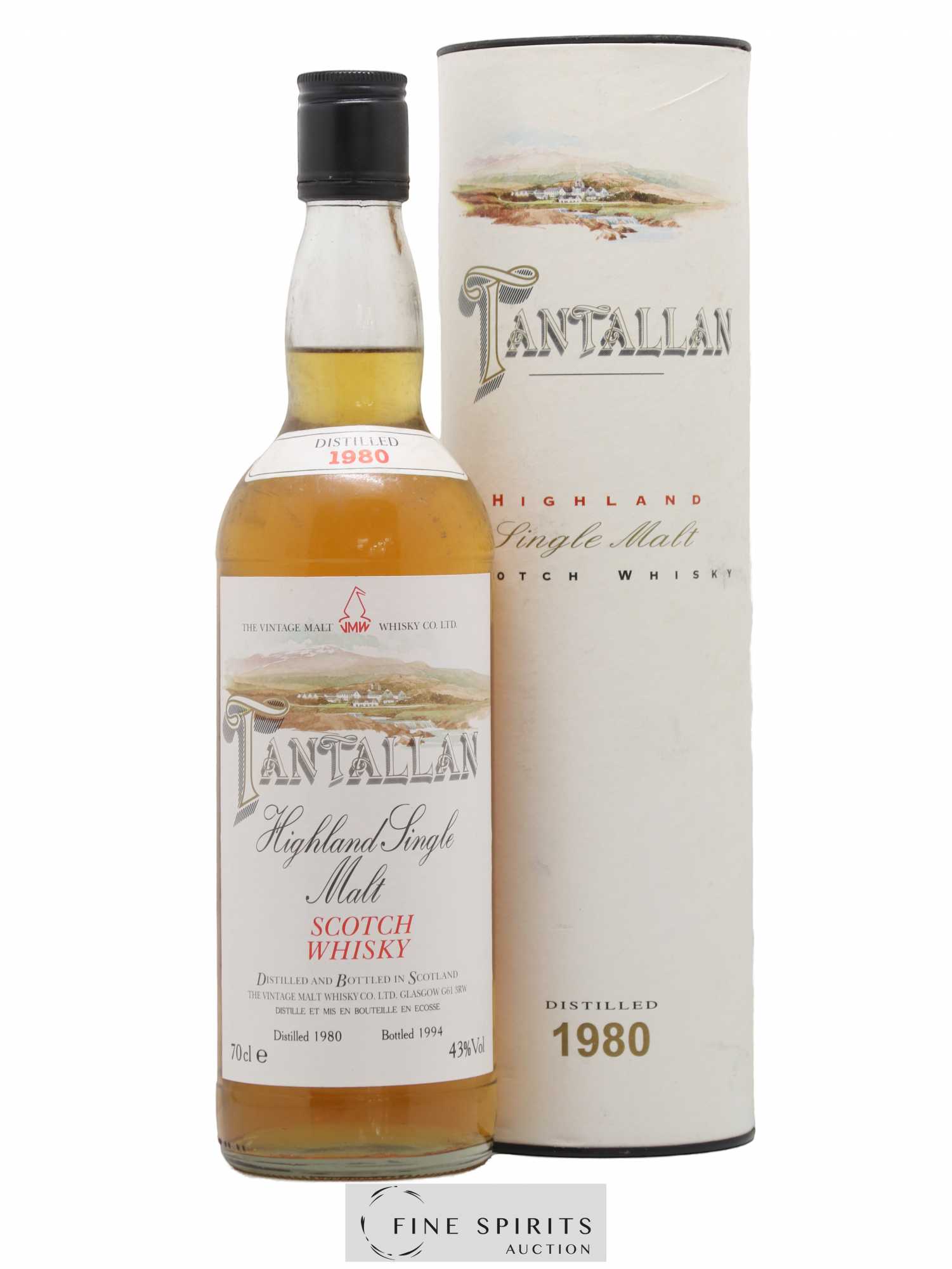 Tantallan 1980 The Vintage Malt Whisky Co. Ltd. bottled 1994 - Lot de 1 bouteille - 0