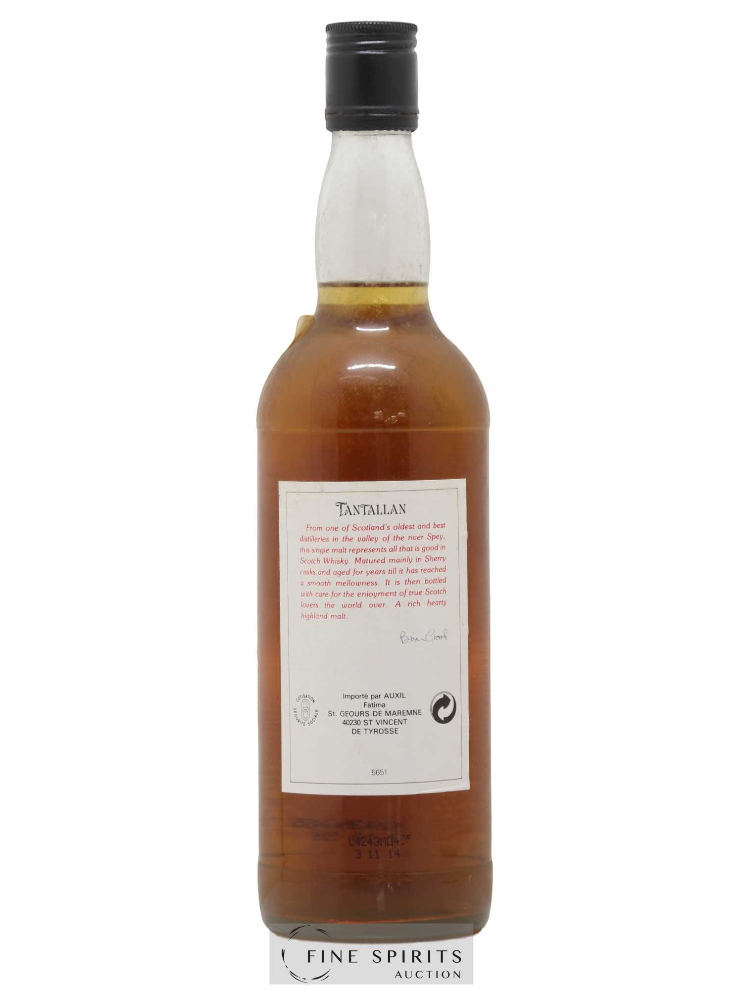 Tantallan 1980 The Vintage Malt Whisky Co. Ltd. bottled 1994 - Lot de 1 bouteille - 2
