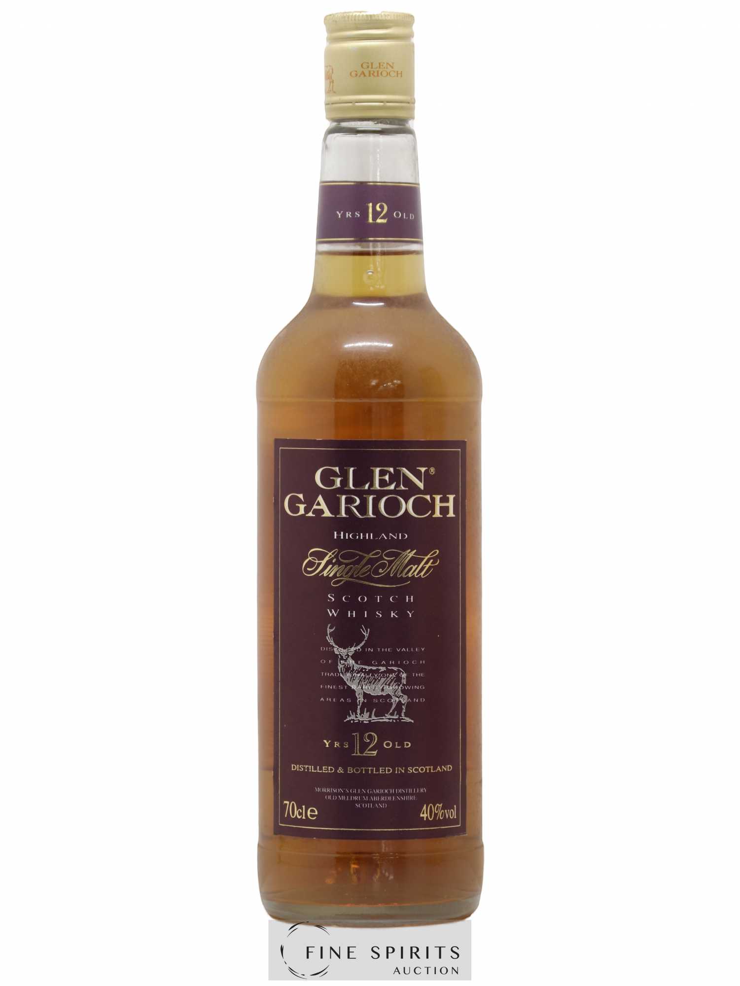 Glen Garioch 12 years Of. - Lot de 1 bouteille - 1
