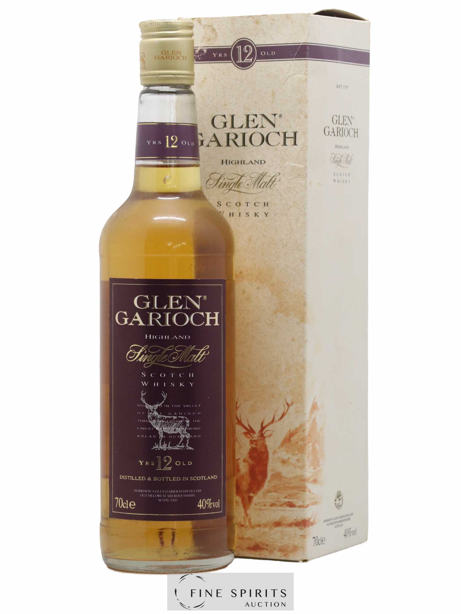 Glen Garioch 12 years Of. - Lot de 1 bouteille - 0