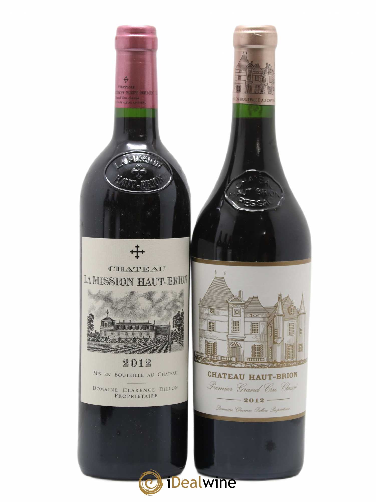 Caisse Collection Duclot 2012 Lafite - Petrus - Cheval Blanc - Haut Brion - Margaux - Mouton - La Mission Haut Brion 2012 - Posten von 7 Flaschen - 3