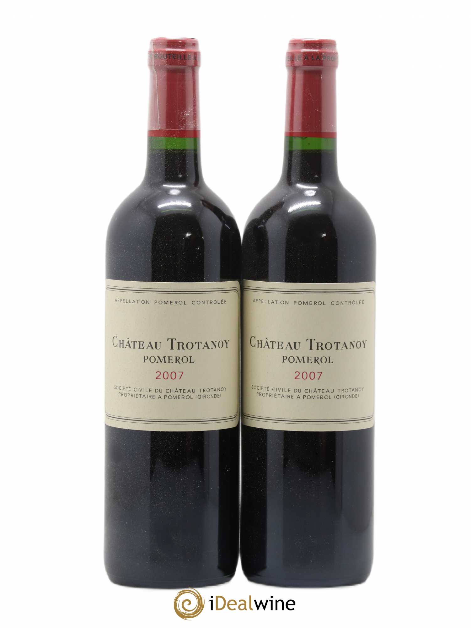 Château Trotanoy 2007 - Lot de 2 bouteilles - 0