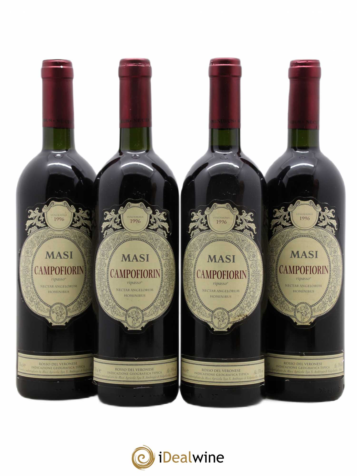 Italie IGT Rosso del Veronese Masi Campofiorin Ripasso 1996 - Posten von 4 Flaschen - 0