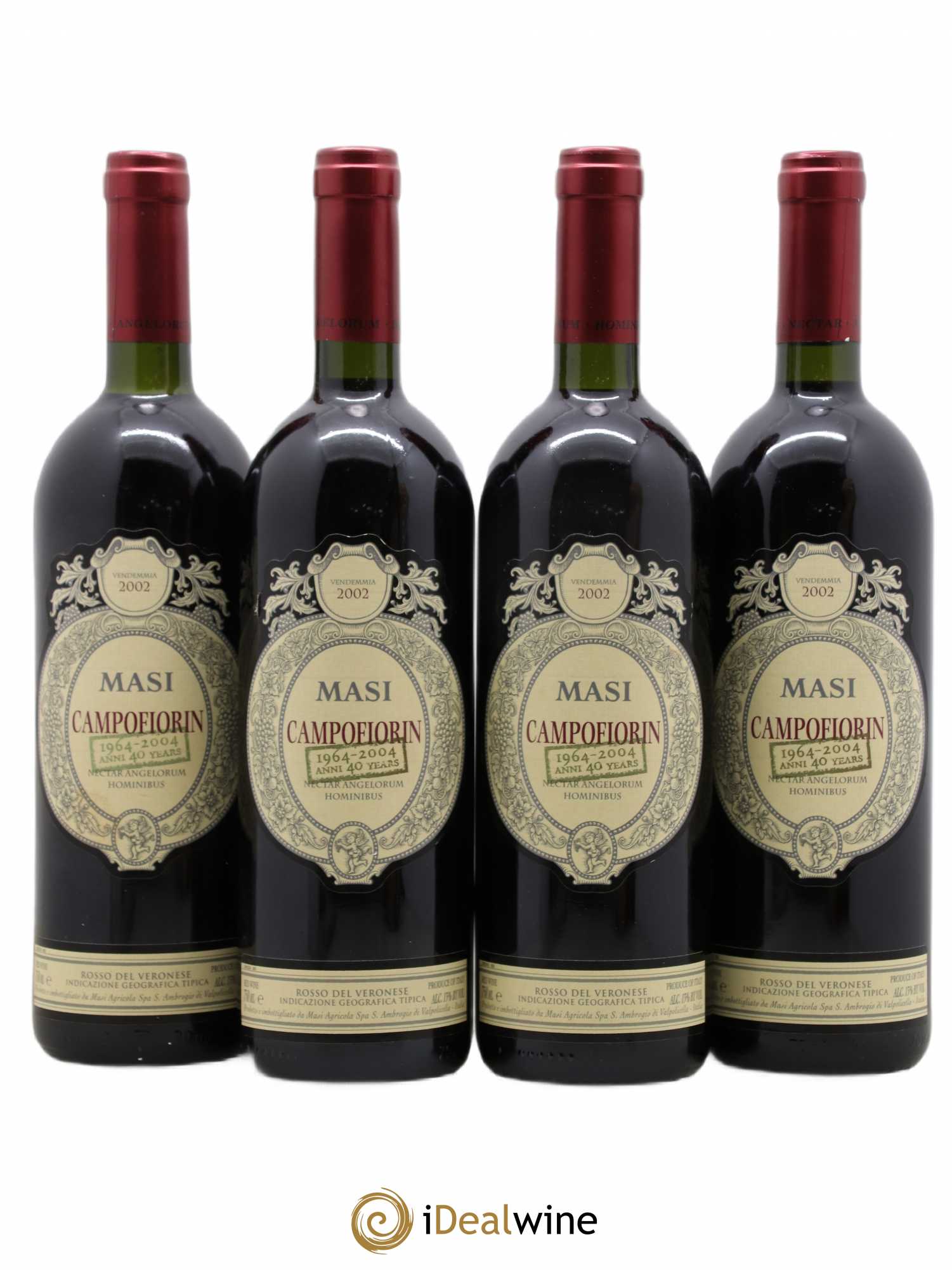 Italie IGT Rosso del Veronese Masi Campofiorin Ripasso 2002 - Posten von 4 Flaschen - 0