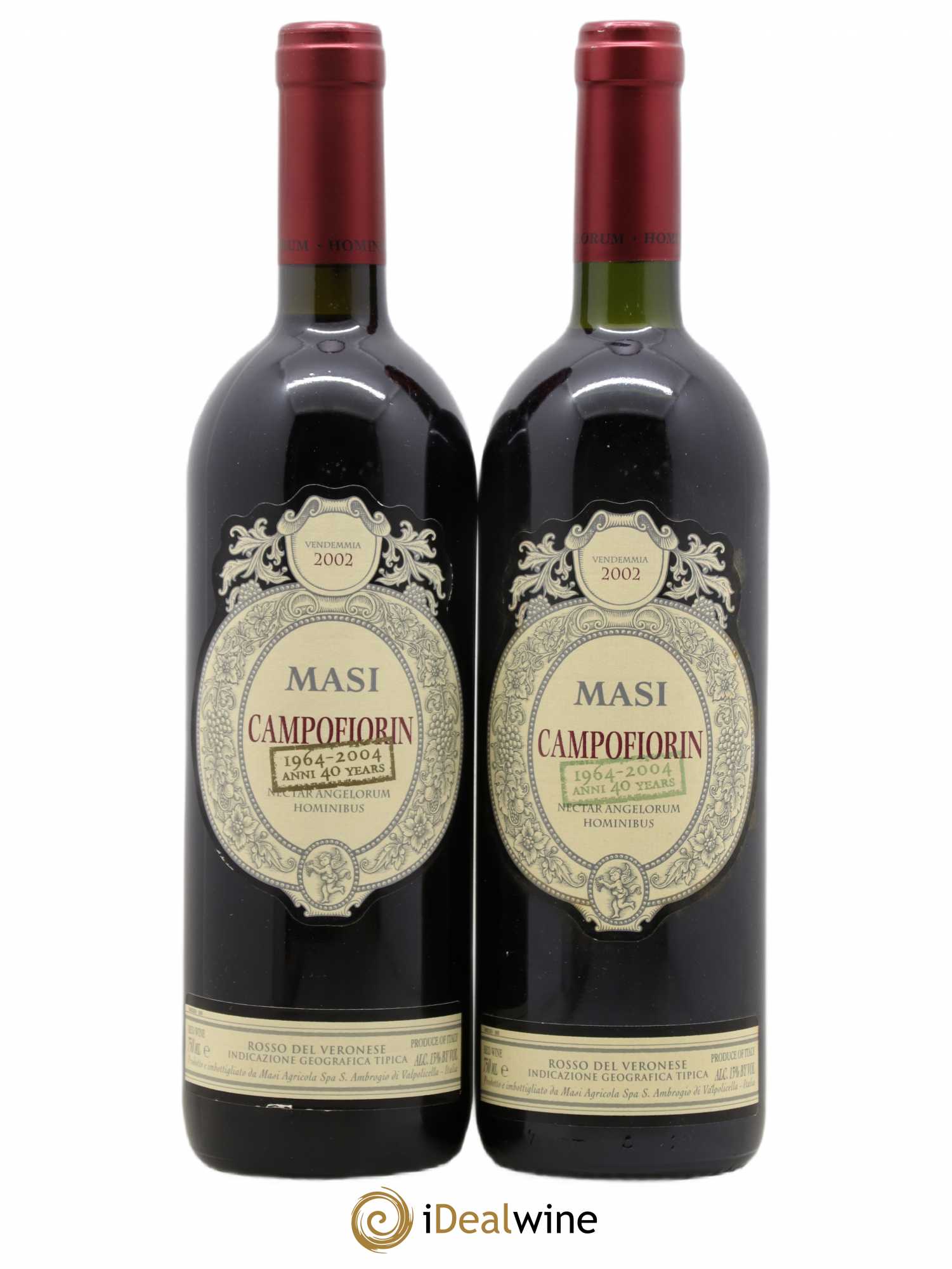 Italie IGT Rosso del Veronese Masi Campofiorin Ripasso 2002 - Posten von 2 Flaschen - 0
