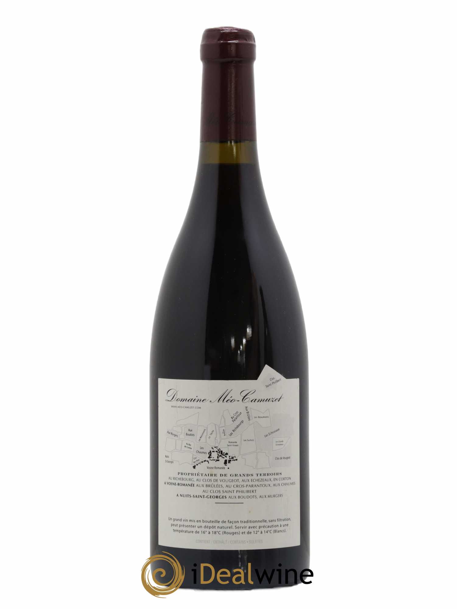 Vosne-Romanée 1er Cru Les Chaumes Méo-Camuzet (Domaine) 2004 - Lot de 1 bouteille - 1