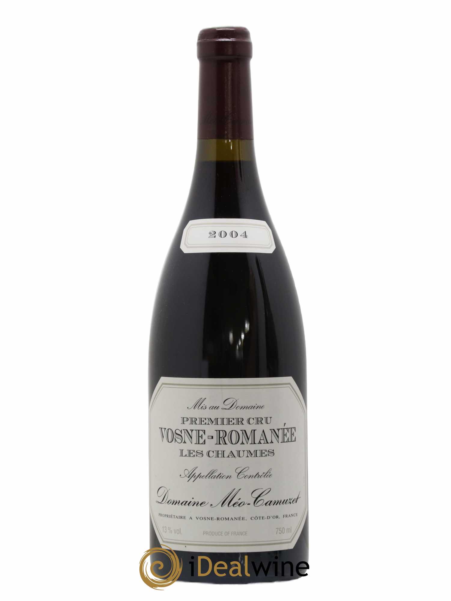 Vosne-Romanée 1er Cru Les Chaumes Méo-Camuzet (Domaine) 2004 - Lot de 1 bouteille - 0