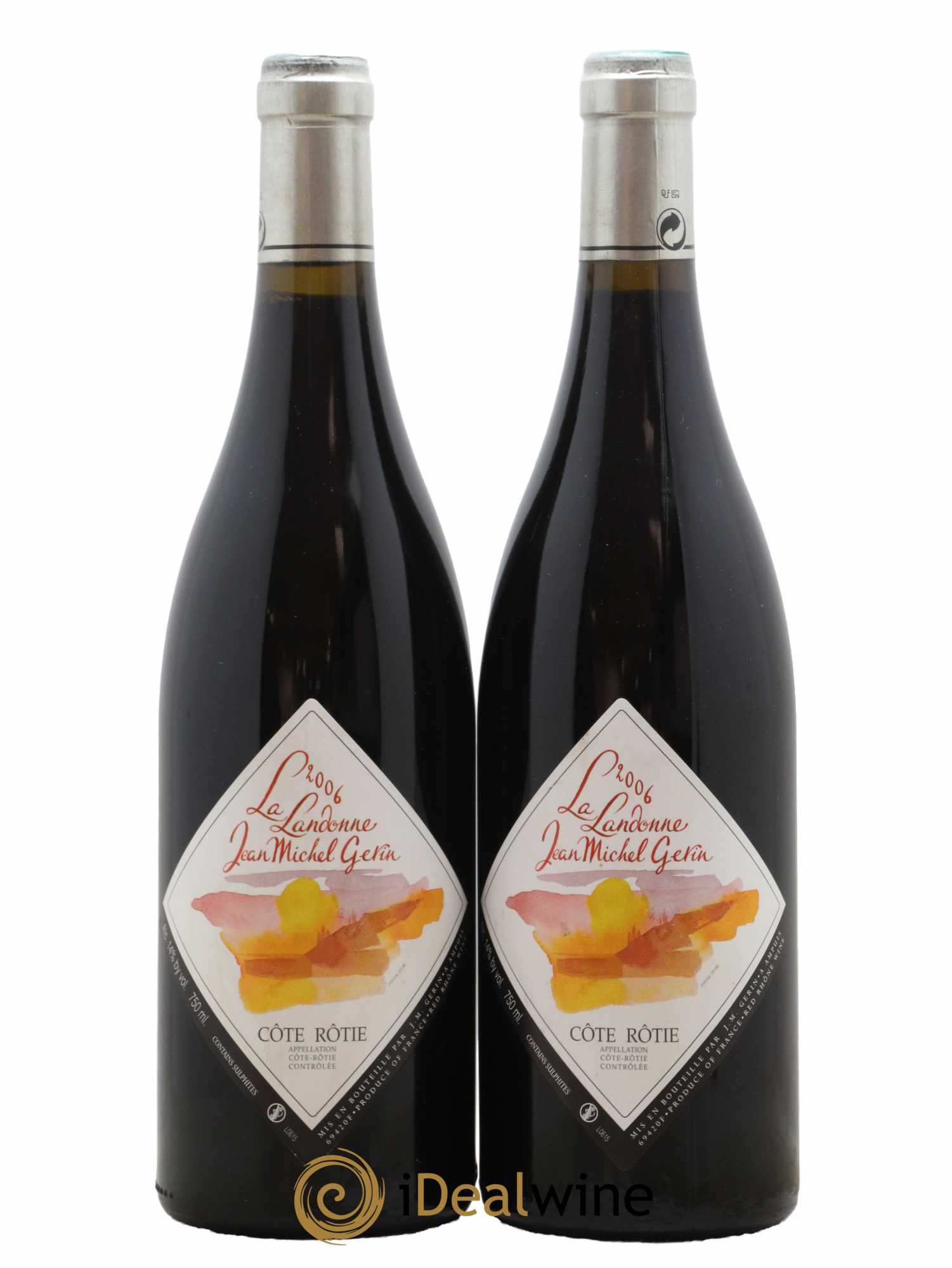 Côte-Rôtie La Landonne Jean-Michel Gerin 2006 - Lot de 2 bouteilles - 0