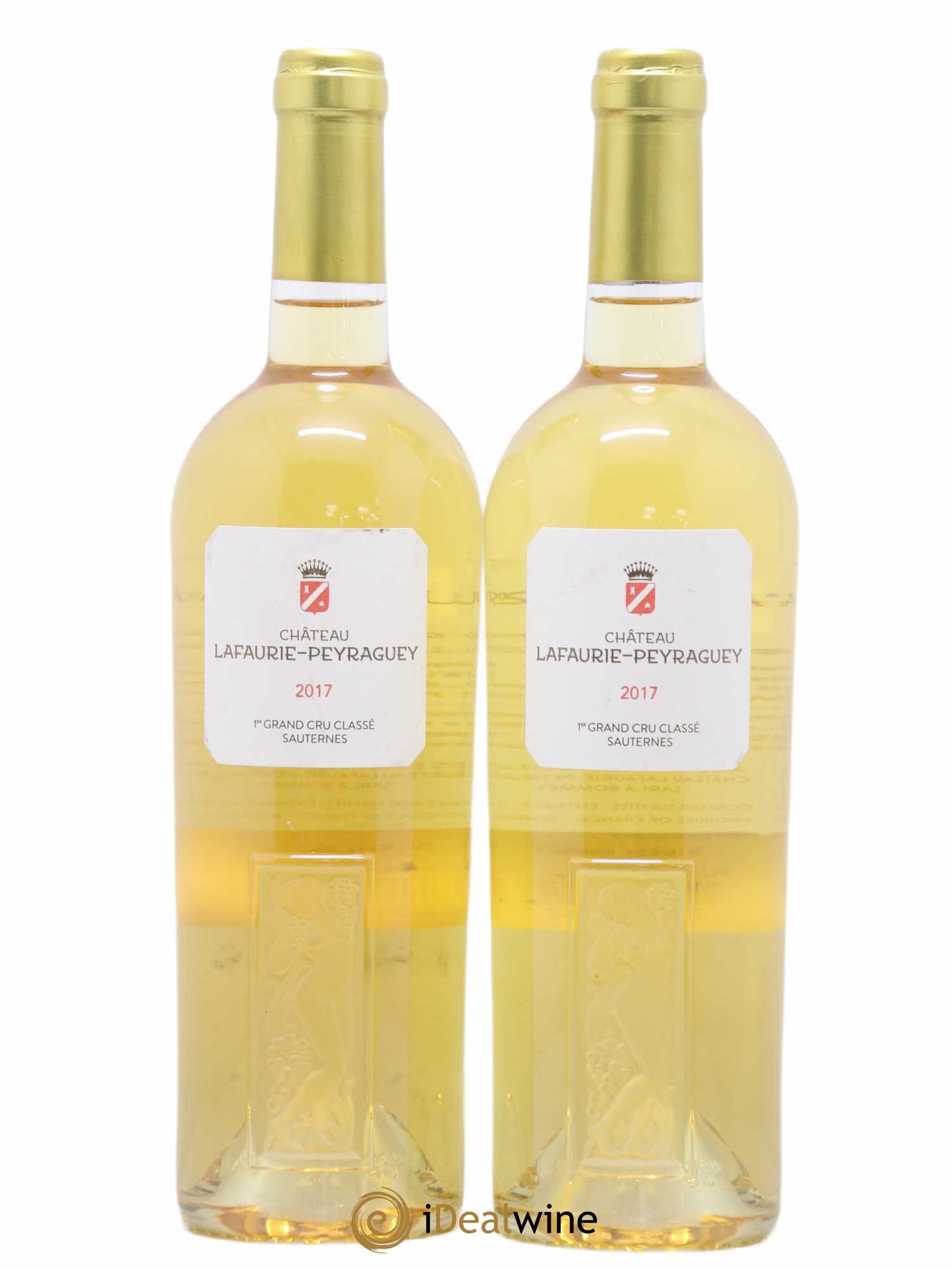 Château Lafaurie-Peyraguey 1er Grand Cru Classé 2017 - Lotto di 2 bottiglie - 0