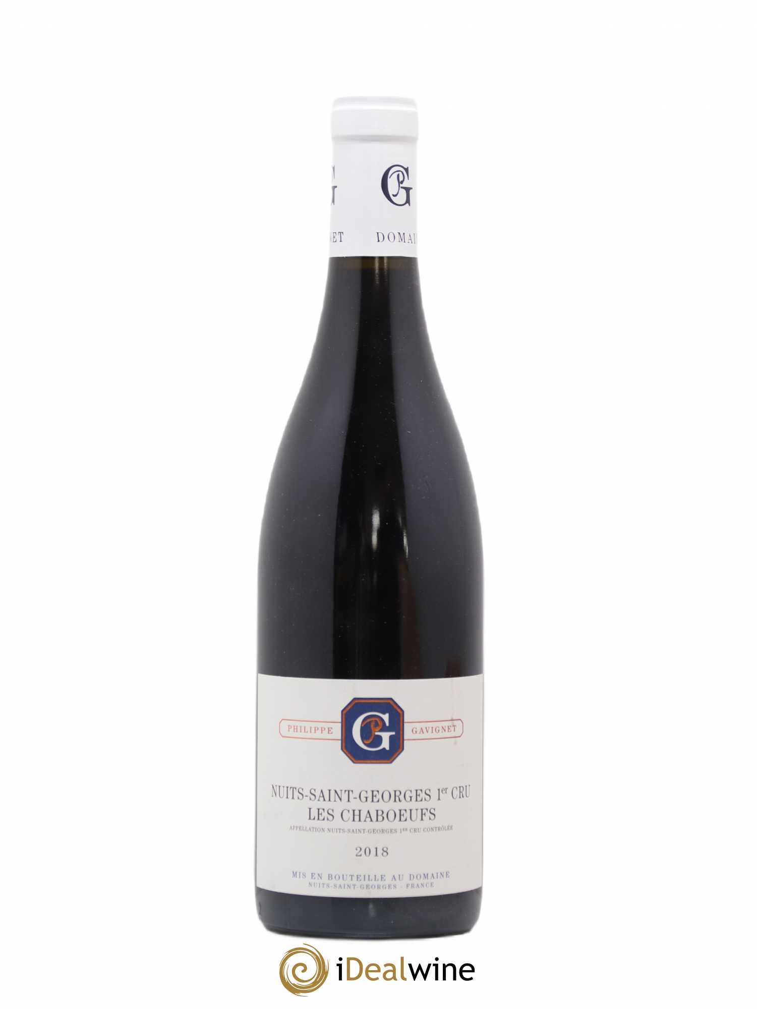 Nuits-Saint-Georges 1er Cru Les Chaboeufs Philippe Gavignet 2018 - Posten von 1 Flasche - 0