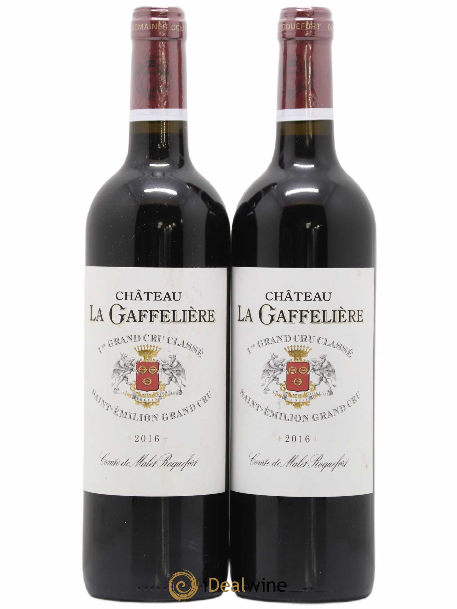 Château la Gaffelière 1er Grand Cru Classé B 2016 - Lot de 2 bouteilles - 0
