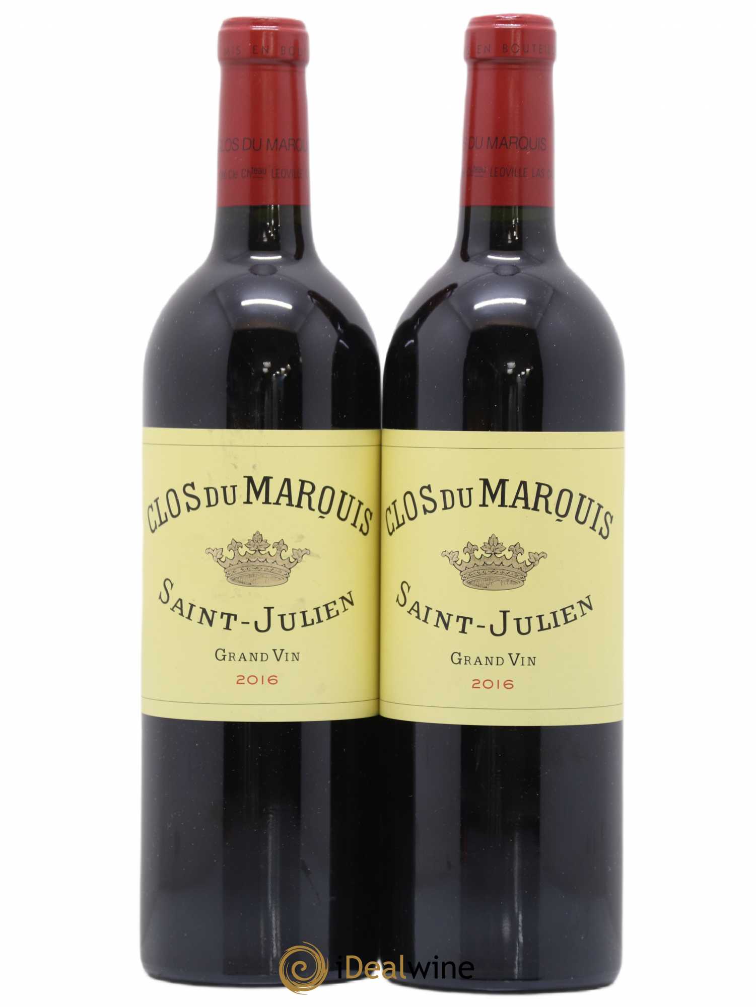 Clos du Marquis 2016 - Lot de 2 bouteilles - 0