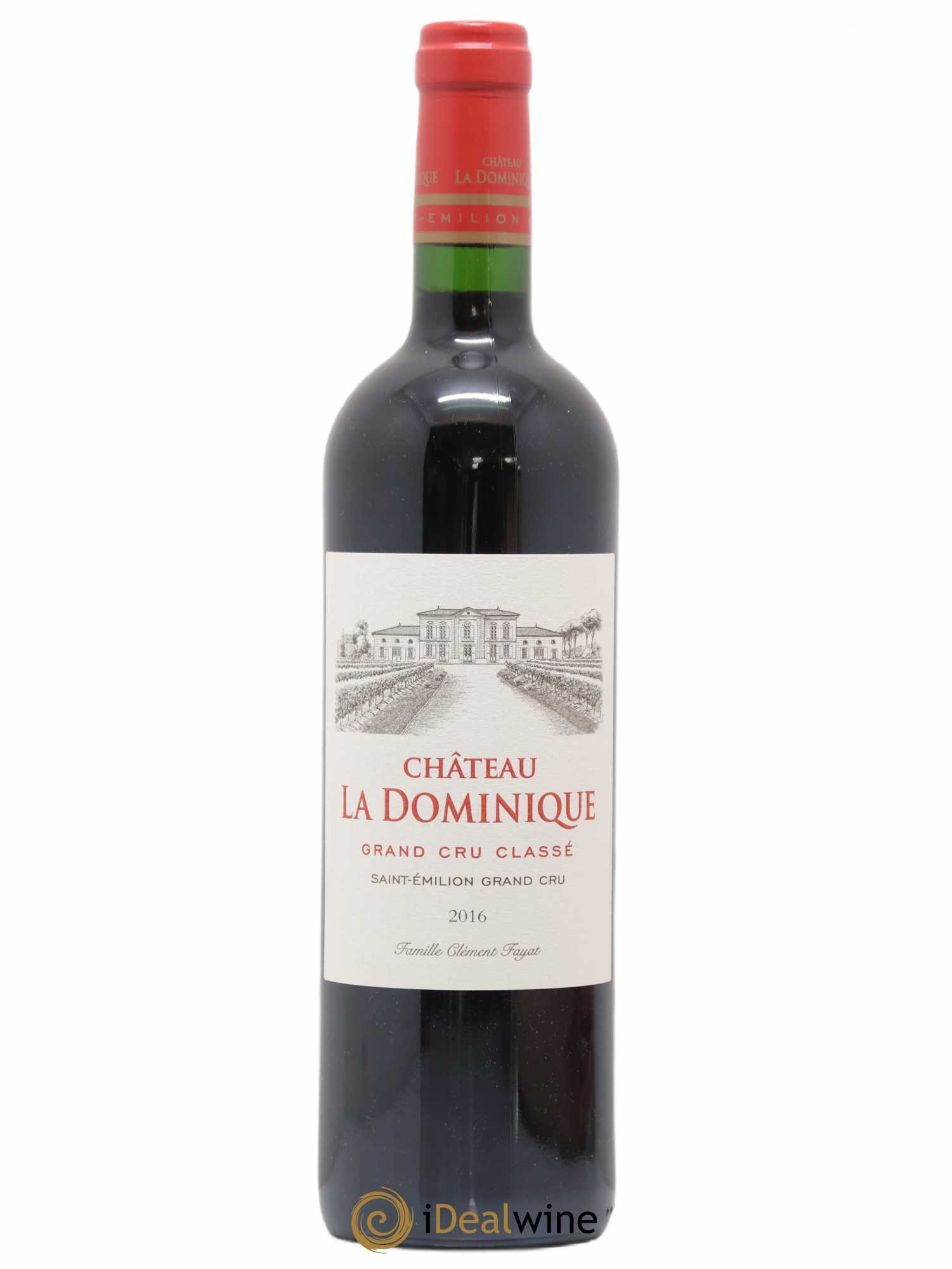 Château la Dominique Grand Cru Classé 2016 - Lot de 1 bouteille - 0