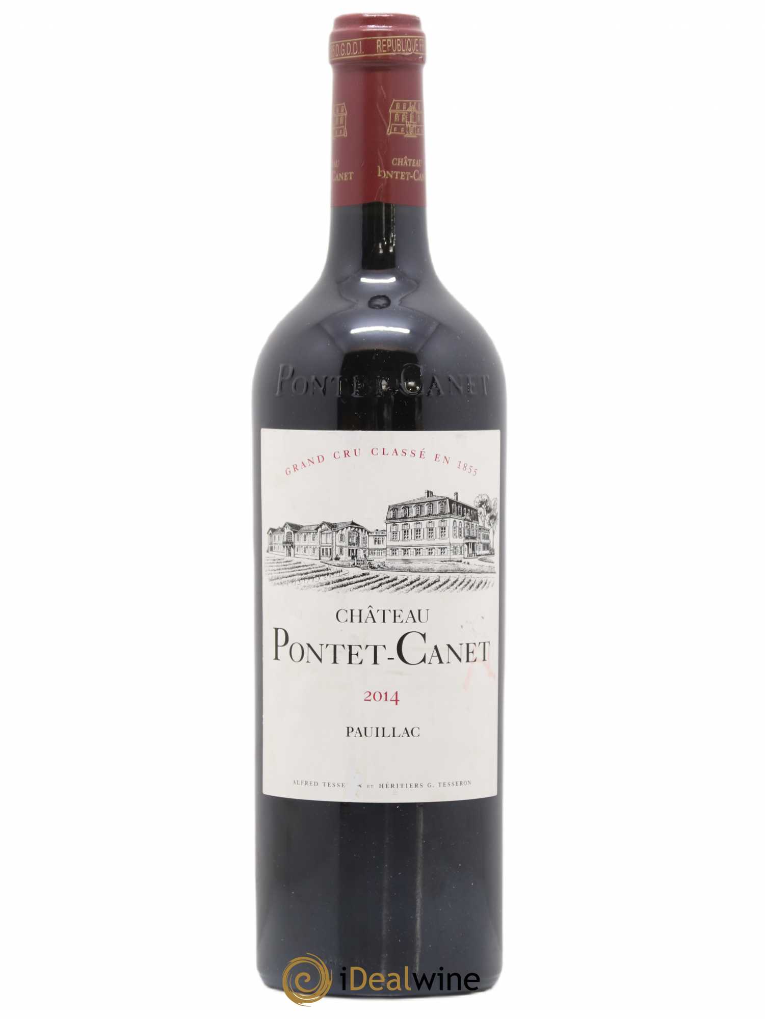Château Pontet Canet 5ème Grand Cru Classé 2014 - Lot de 1 bouteille - 0