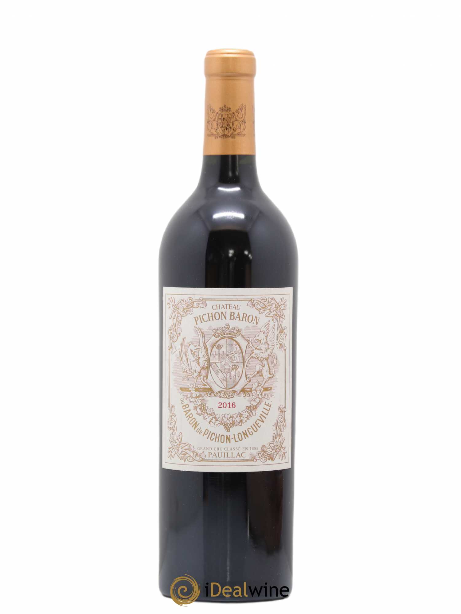 Pichon Longueville Baron 2ème Grand Cru Classé 2016 - Lot de 1 bouteille - 0