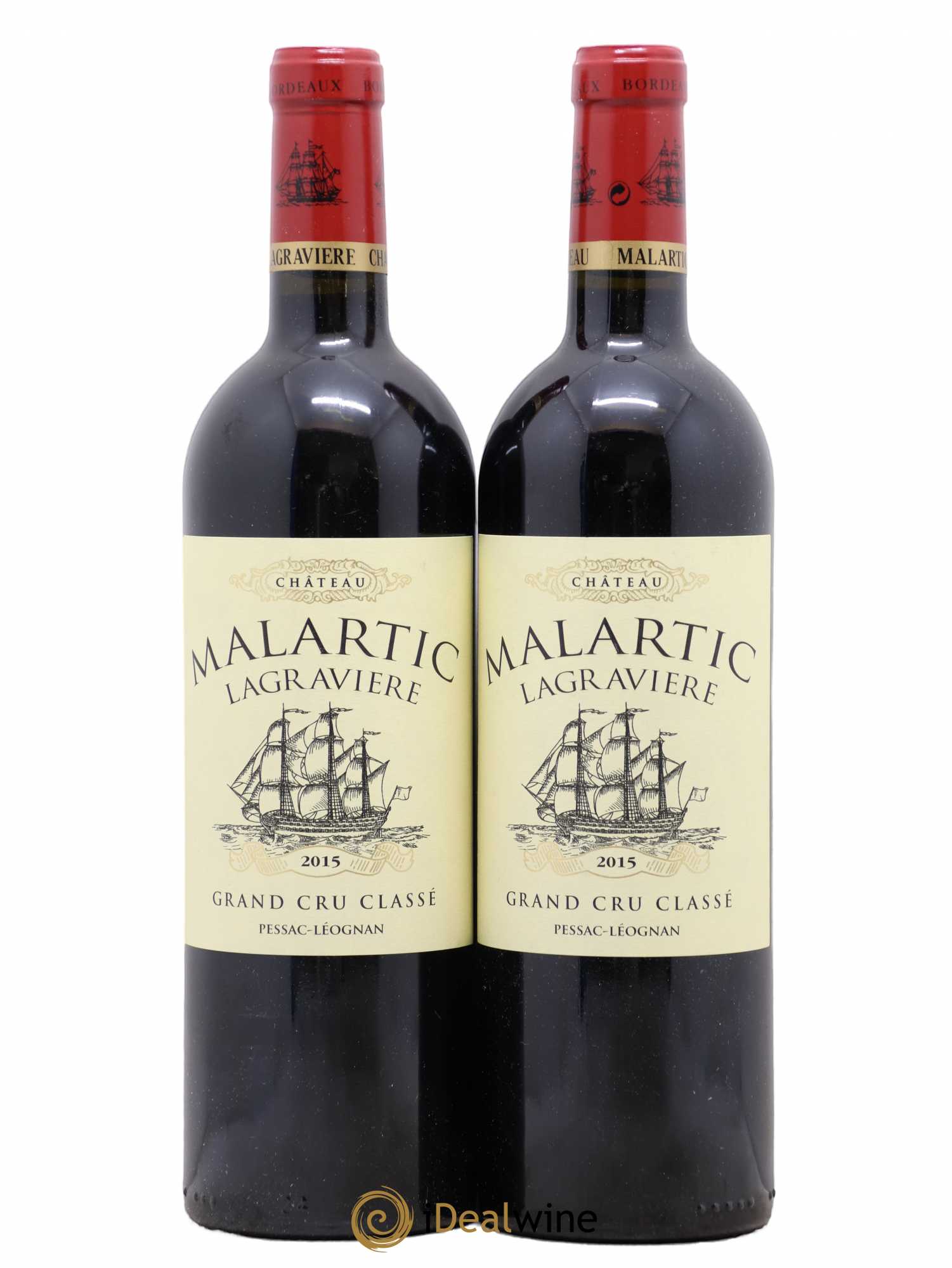 Château Malartic-Lagravière Cru Classé de Graves 2015 - Lot de 2 bouteilles - 0