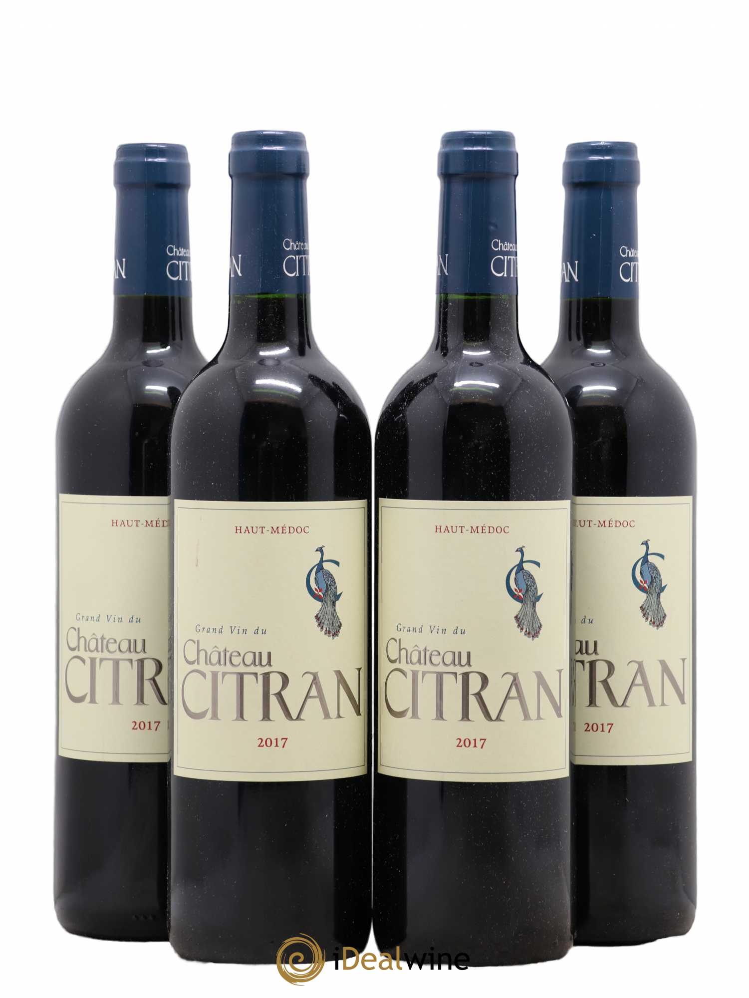 Château Citran Cru Bourgeois (sans prix de réserve) 2017 - Lot de 4 bouteilles - 0