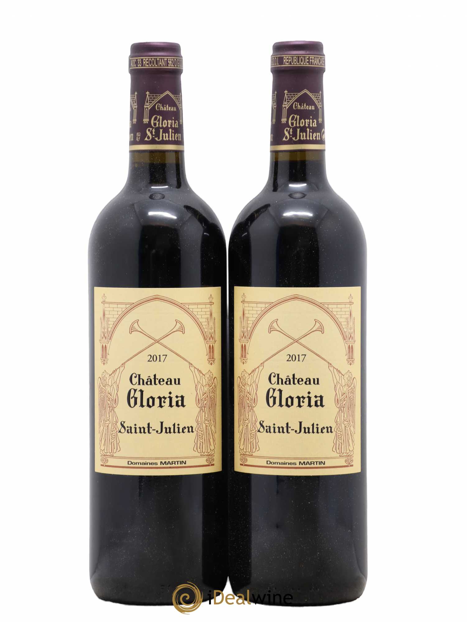 Château Gloria 2017 - Lot de 2 bouteilles - 0