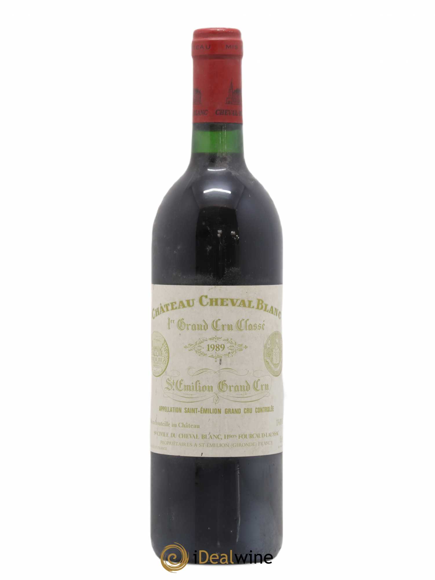 Château Cheval Blanc 1er Grand Cru Classé A 1989 - Lot de 1 bouteille - 0