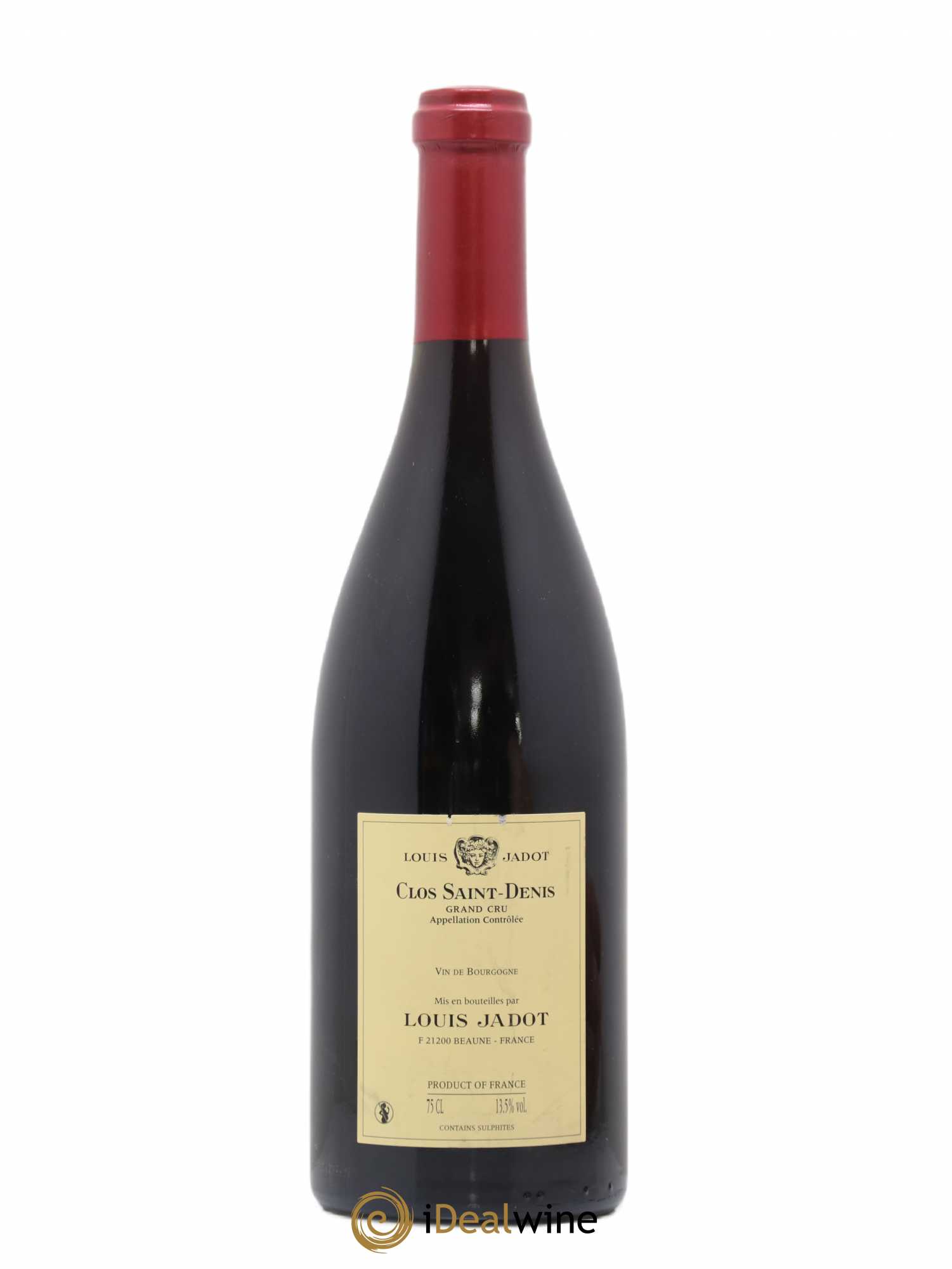 Clos Saint-Denis Grand Cru Maison Louis Jadot 2009 - Lot de 1 bouteille - 1