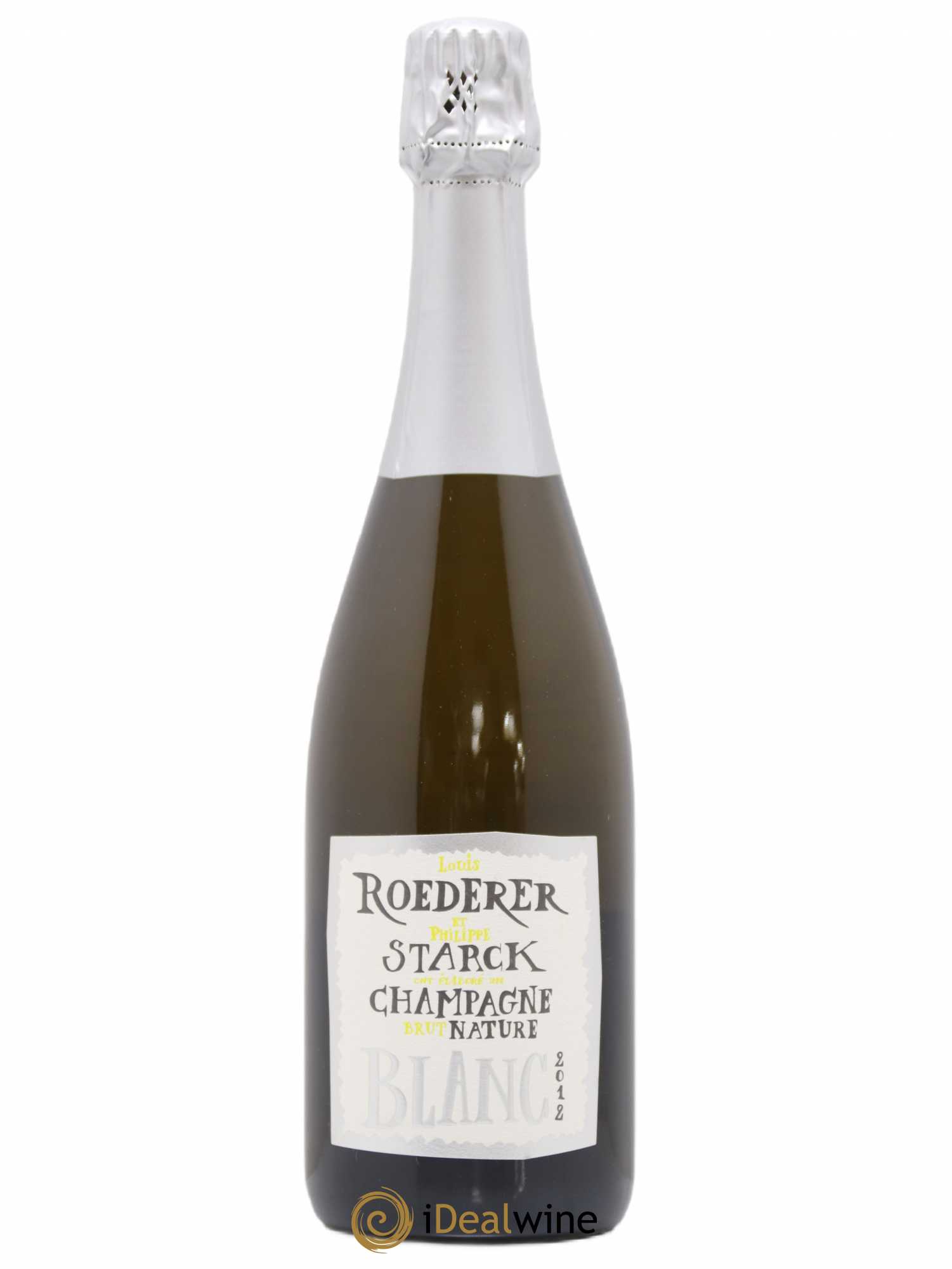 Edition limitée Starck Brut Nature Louis Roederer 2012 - Lot de 1 bouteille - 0