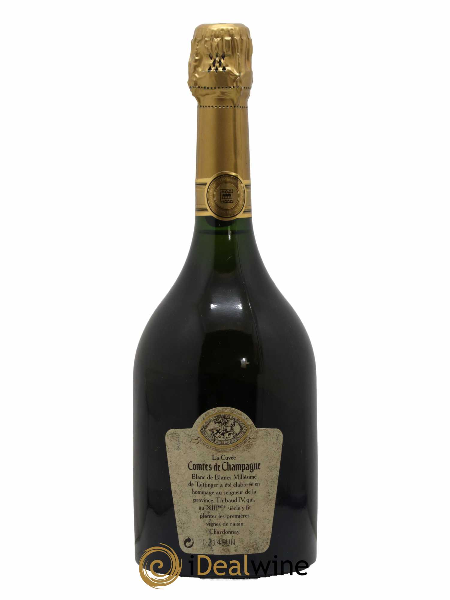 Comtes de Champagne Taittinger 1986 - Lot de 1 bouteille - 1