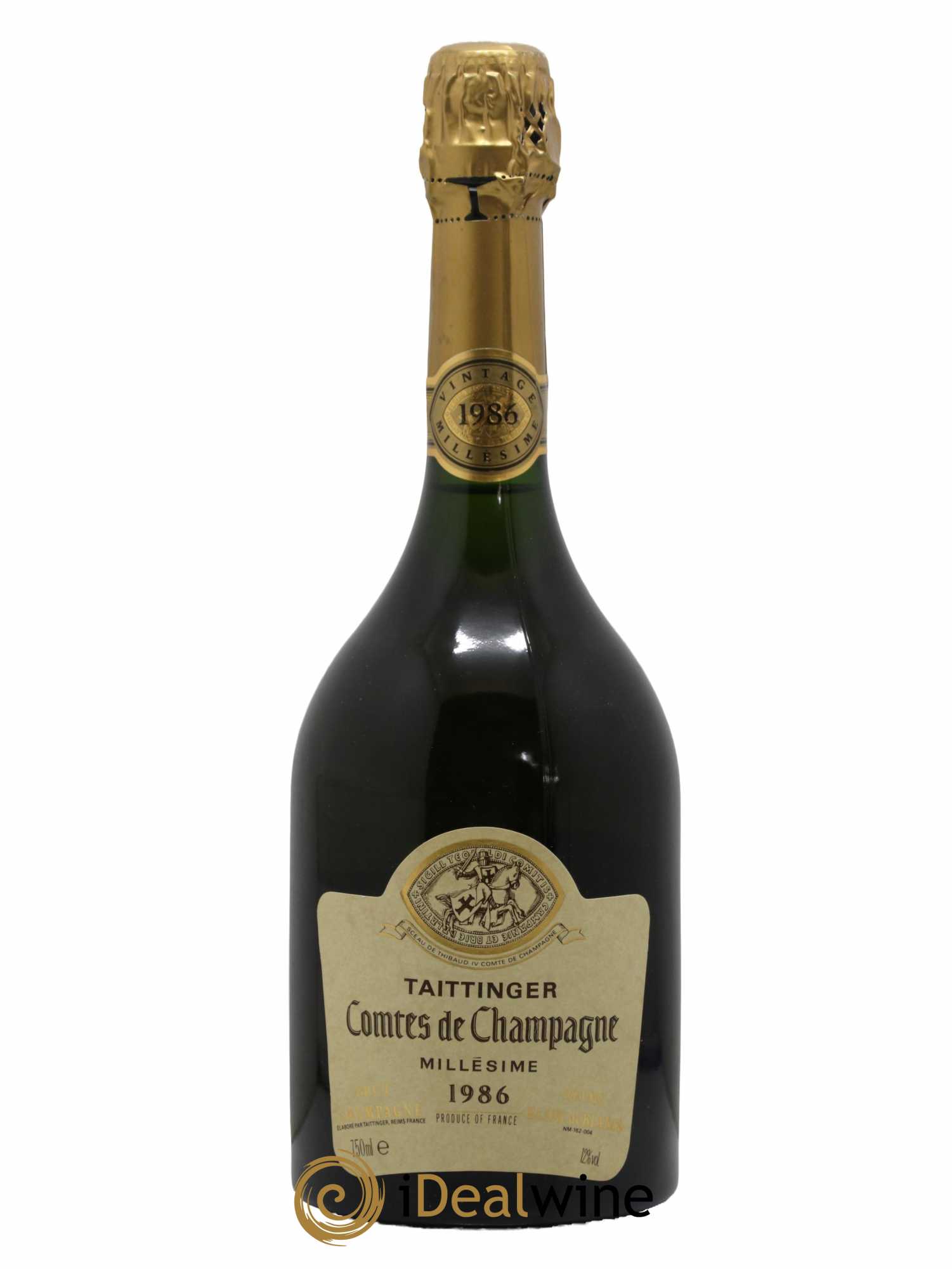 Comtes de Champagne Taittinger 1986 - Lot de 1 bouteille - 0