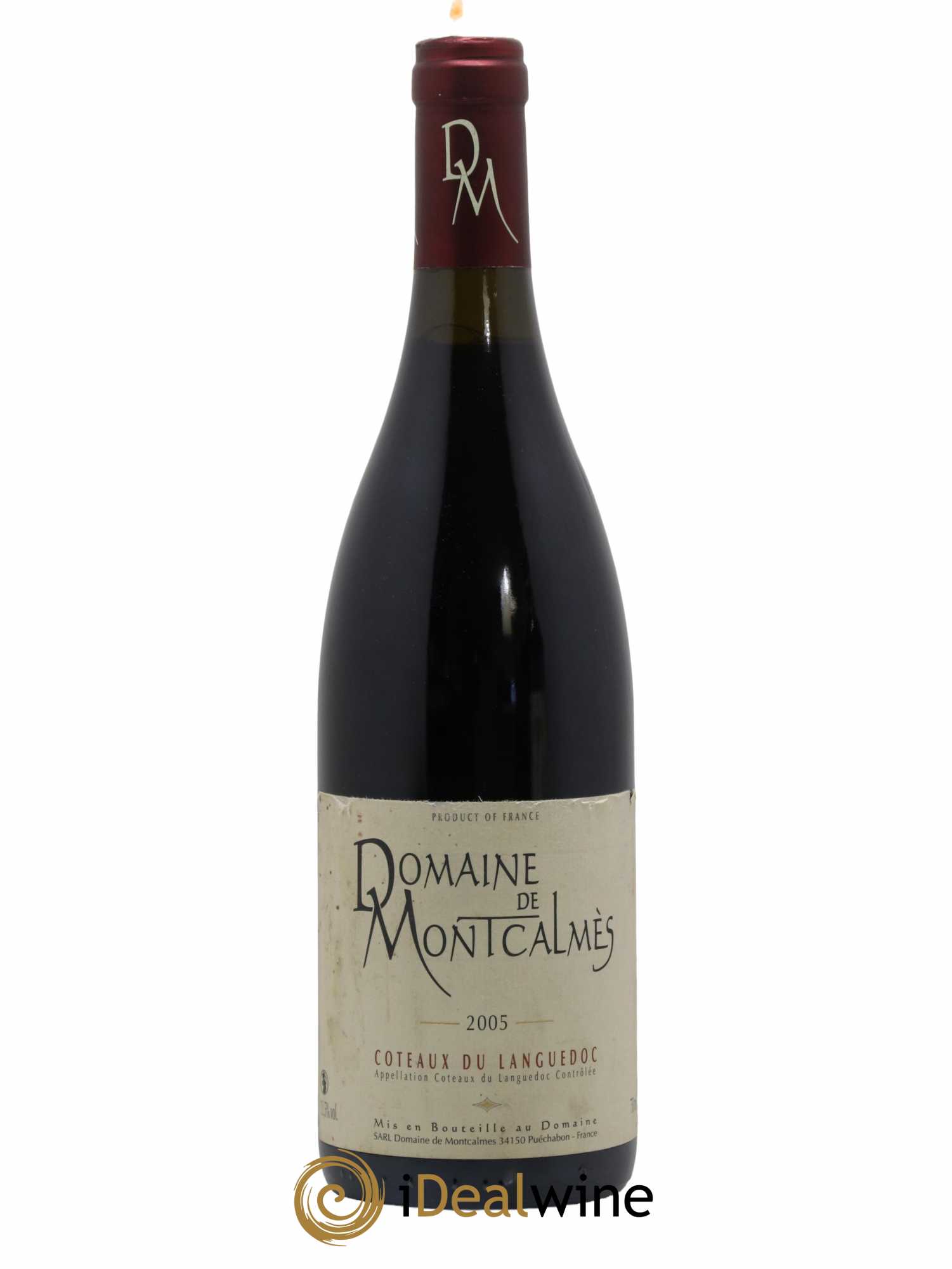 Terrasses du Larzac Domaine de Montcalmès Frédéric Pourtalié 2005 - Lot de 1 bouteille - 0