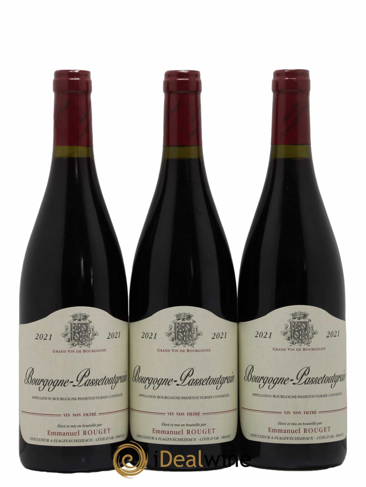 Bourgogne Passetoutgrain Emmanuel Rouget 2021 - Lot de 3 bouteilles - 0