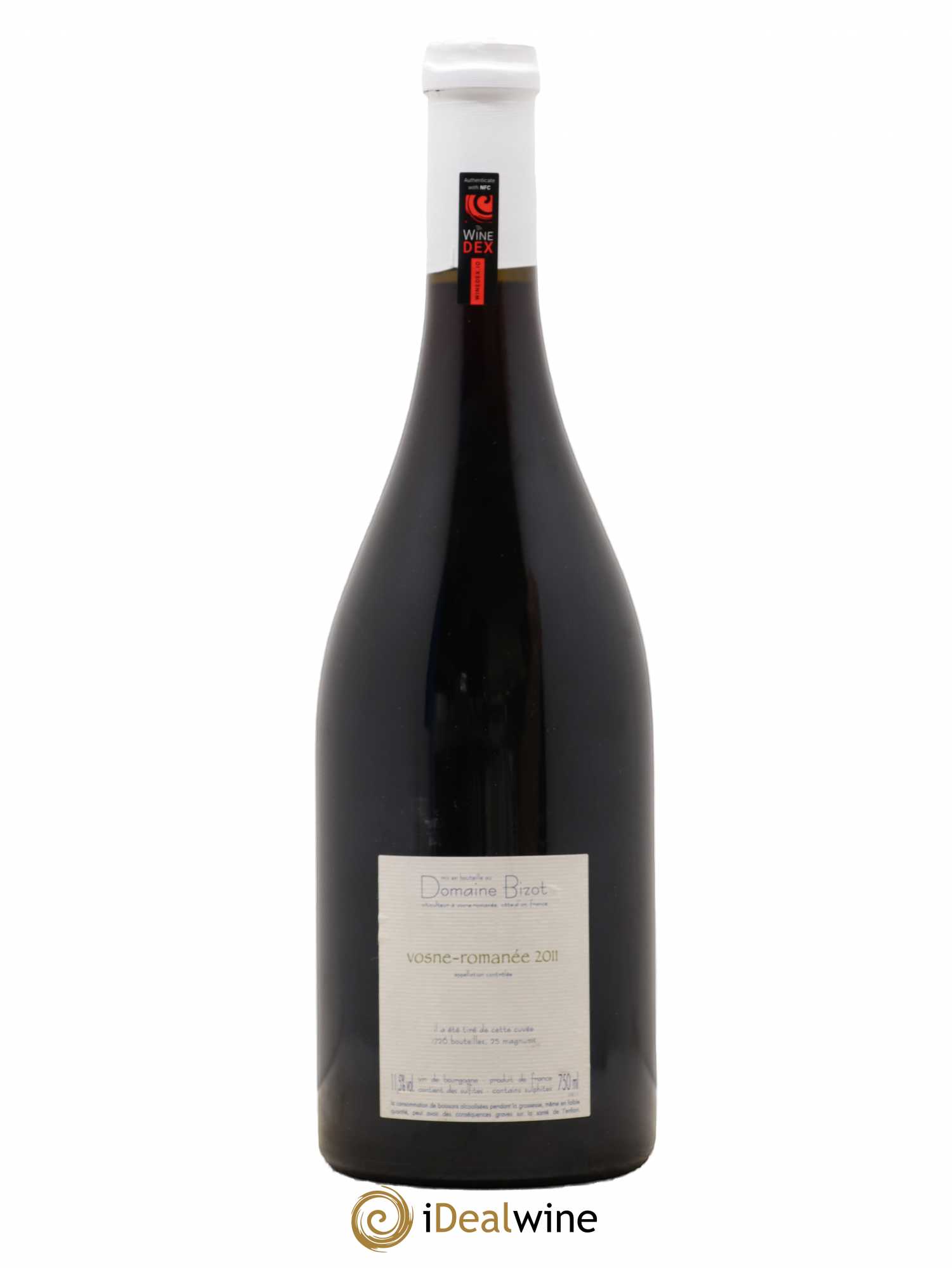 Vosne-Romanée Bizot (Domaine) 2011 - Lot de 1 bouteille - 1