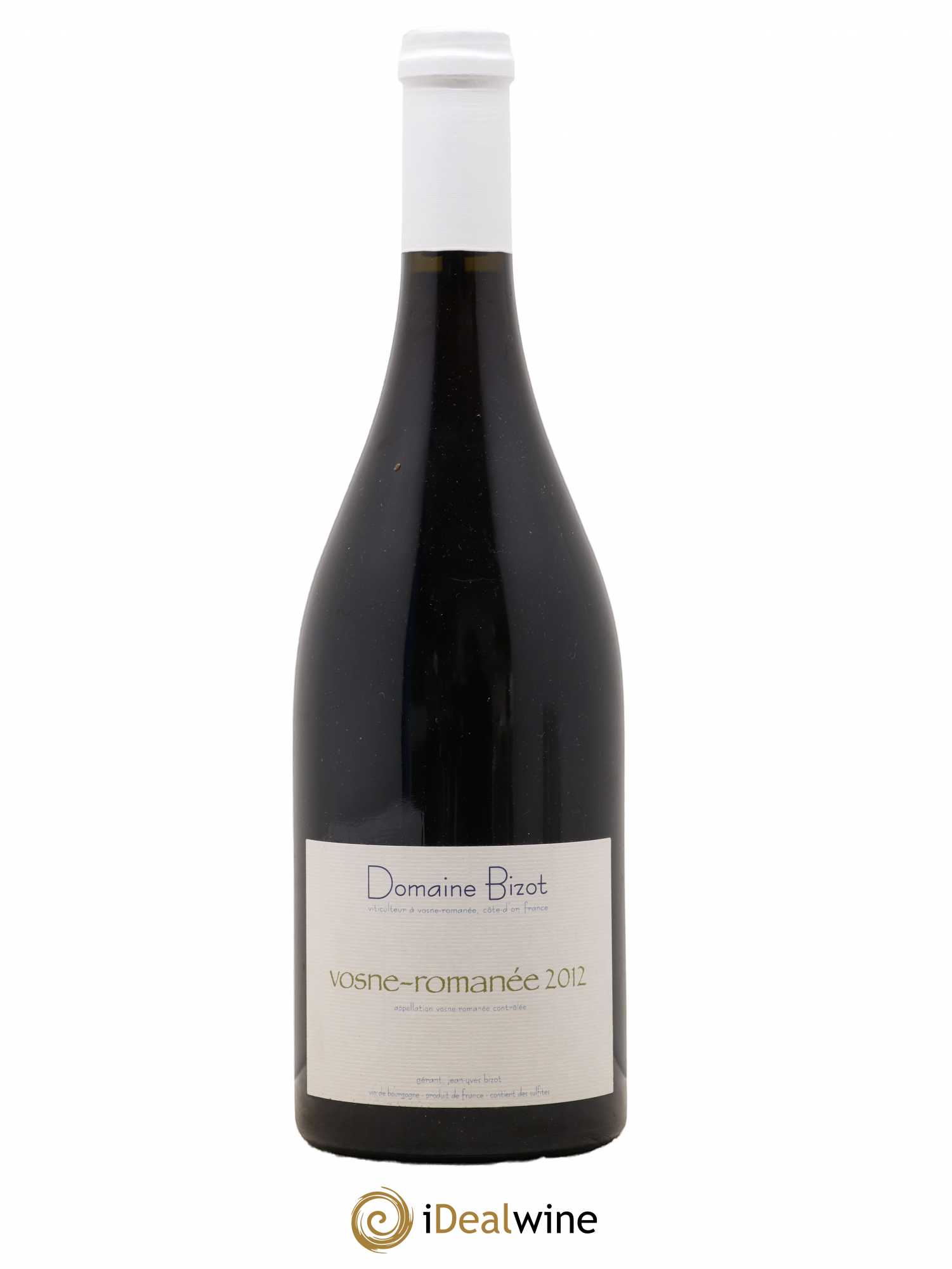 Vosne-Romanée Bizot (Domaine) 2012 - Lot de 1 bouteille - 0