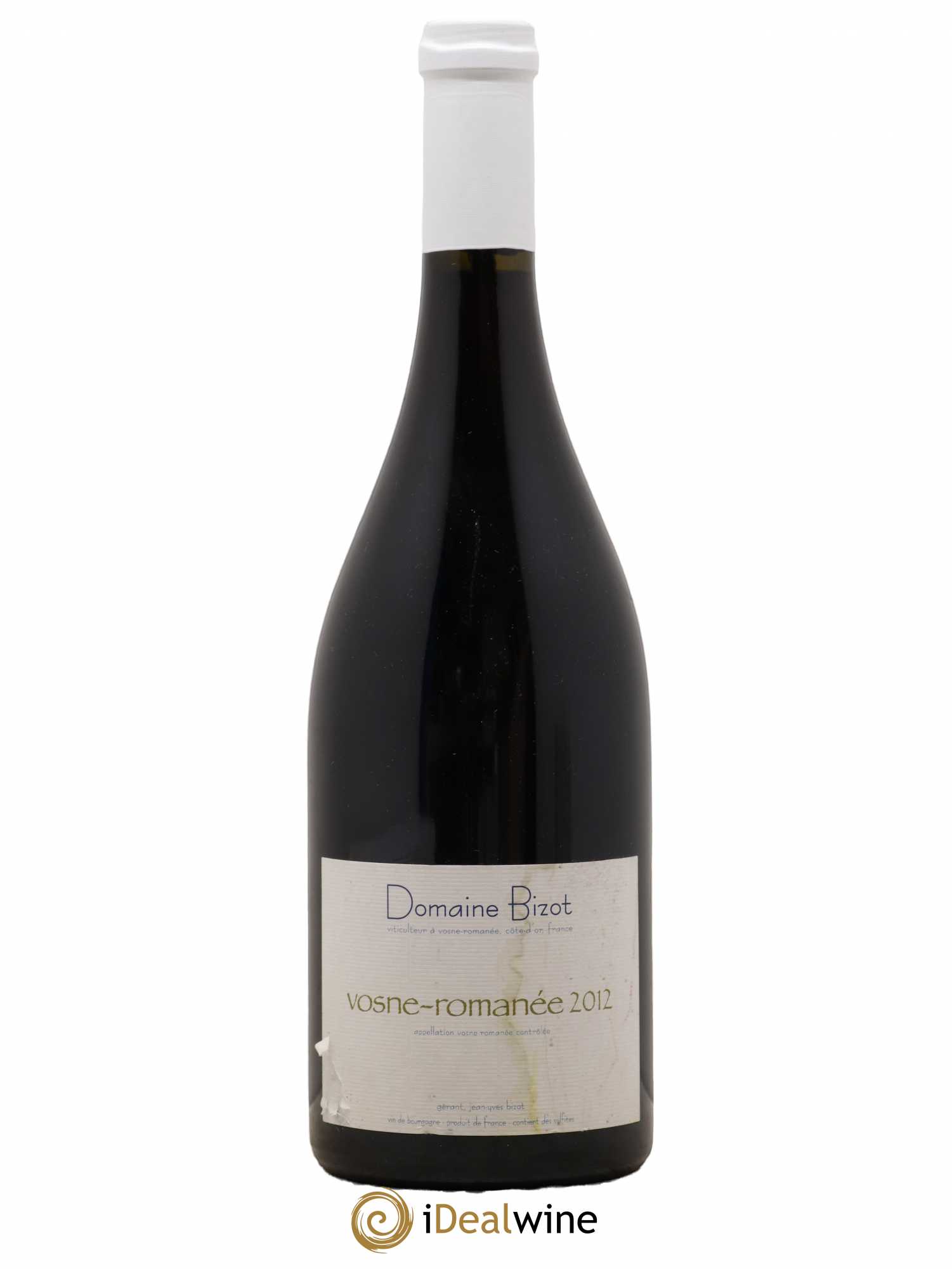 Vosne-Romanée Bizot (Domaine) 2012 - Lot de 1 bouteille - 0