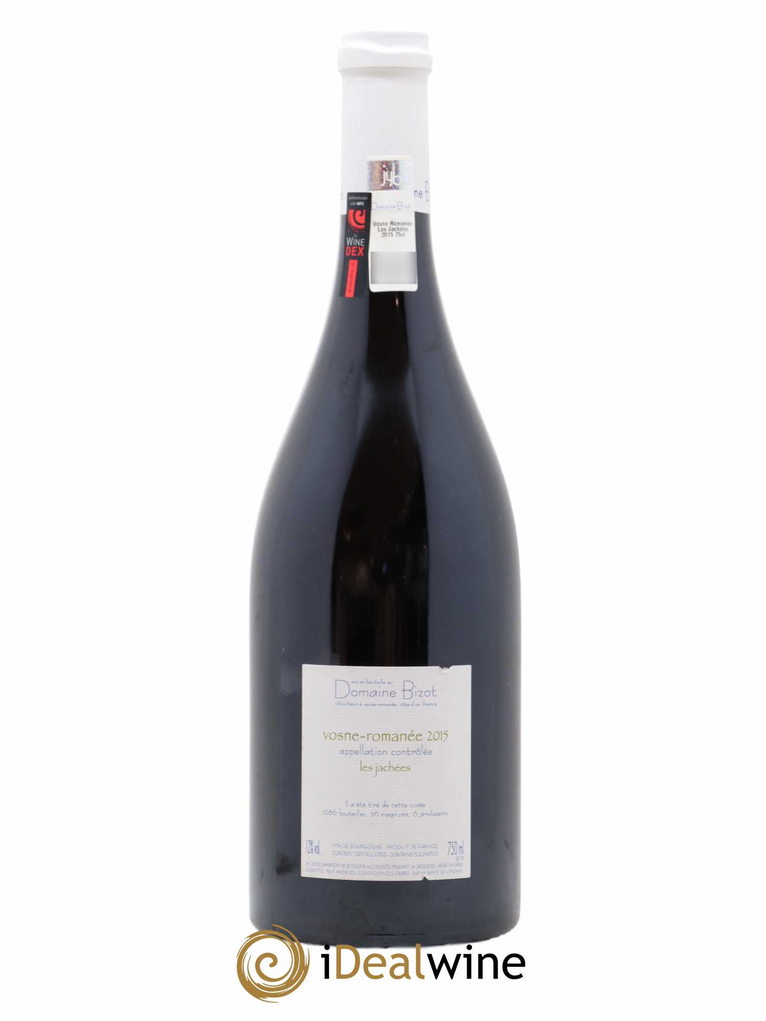 Vosne-Romanée Les Jachées Bizot (Domaine) 2015 - Lot de 1 bouteille - 1