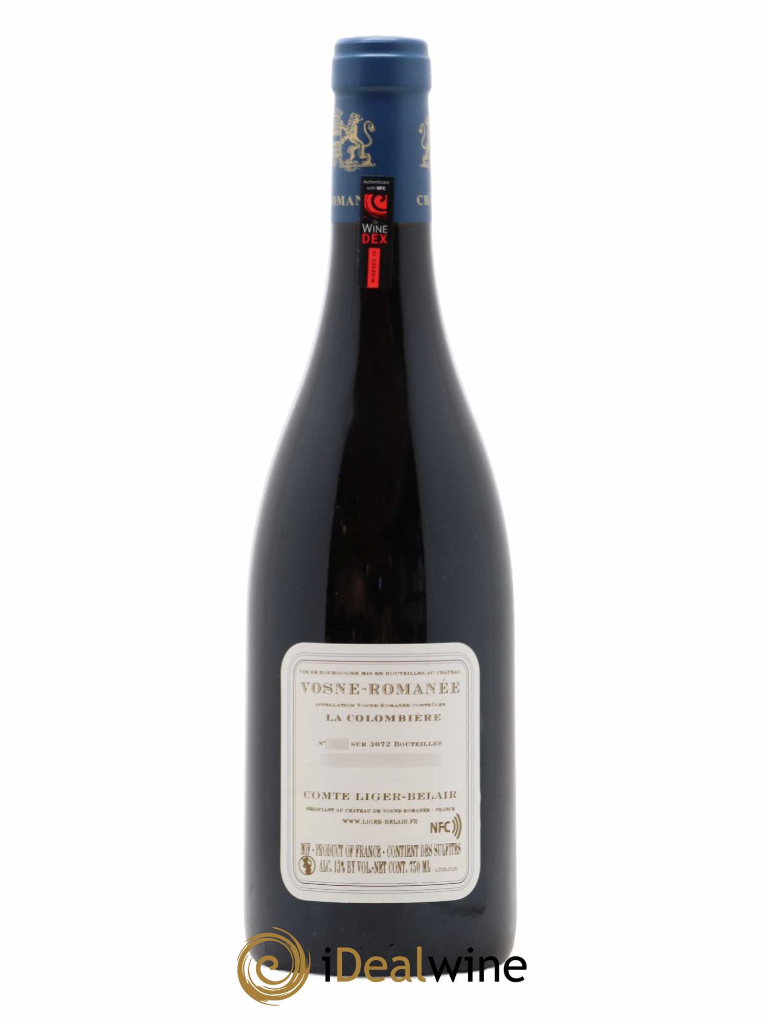 Vosne-Romanée La Colombière Comte Liger-Belair (Domaine du) 2015 - Lot de 1 bouteille - 1